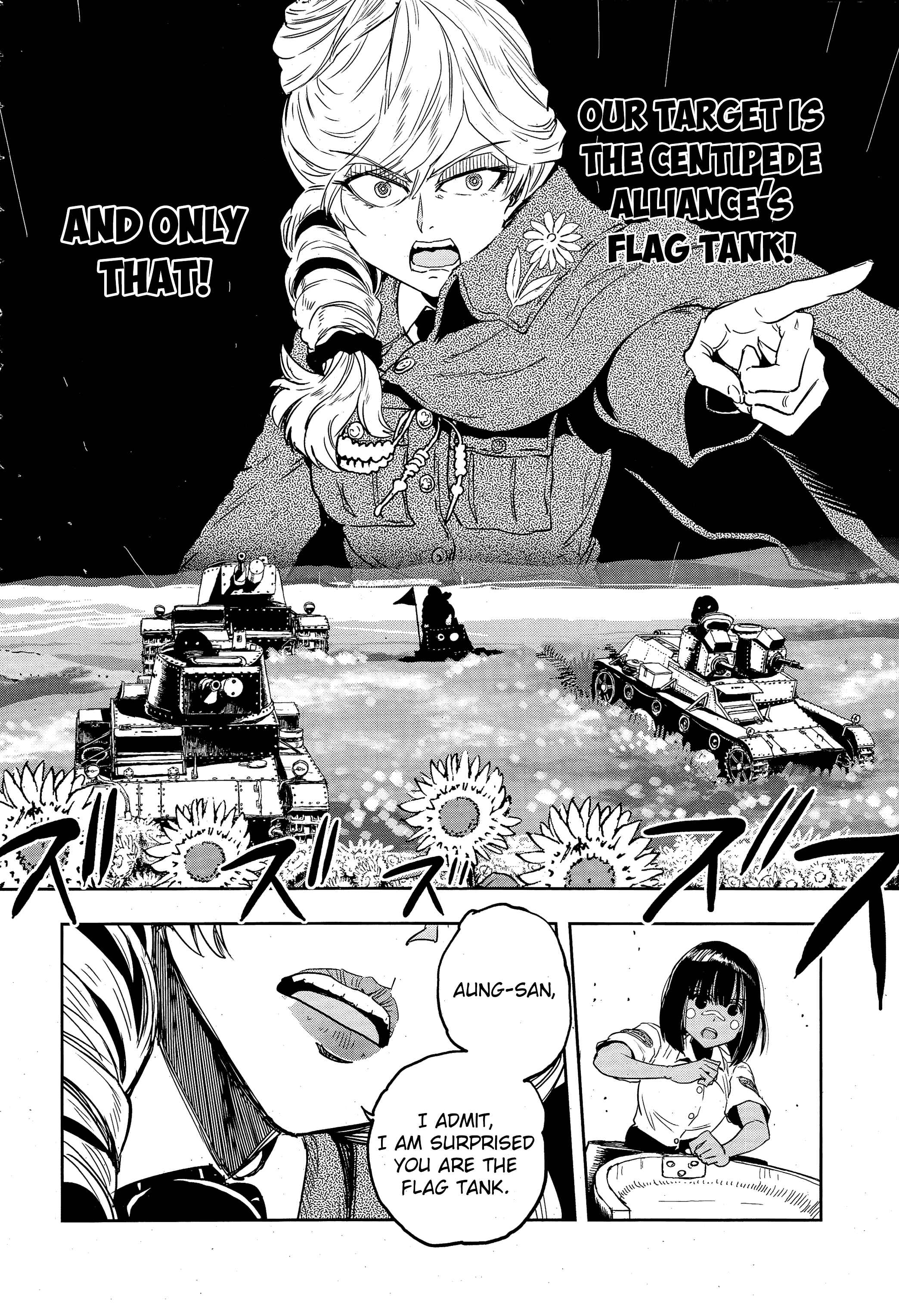 Girls und Panzer: Ribbon no Musha Chapter 48 - Page 16