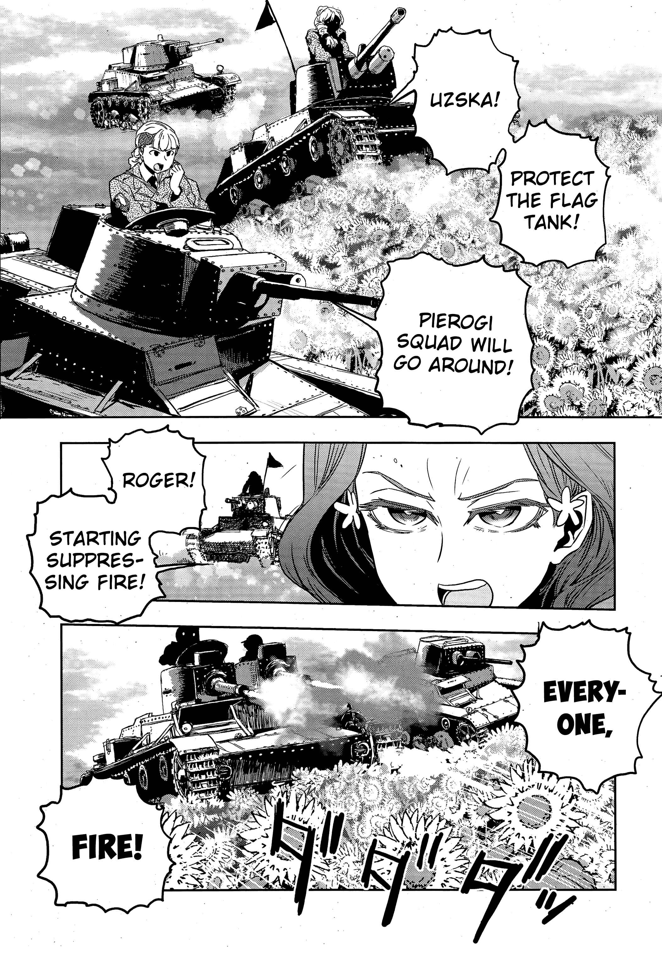 Girls und Panzer: Ribbon no Musha Chapter 48 - Page 3