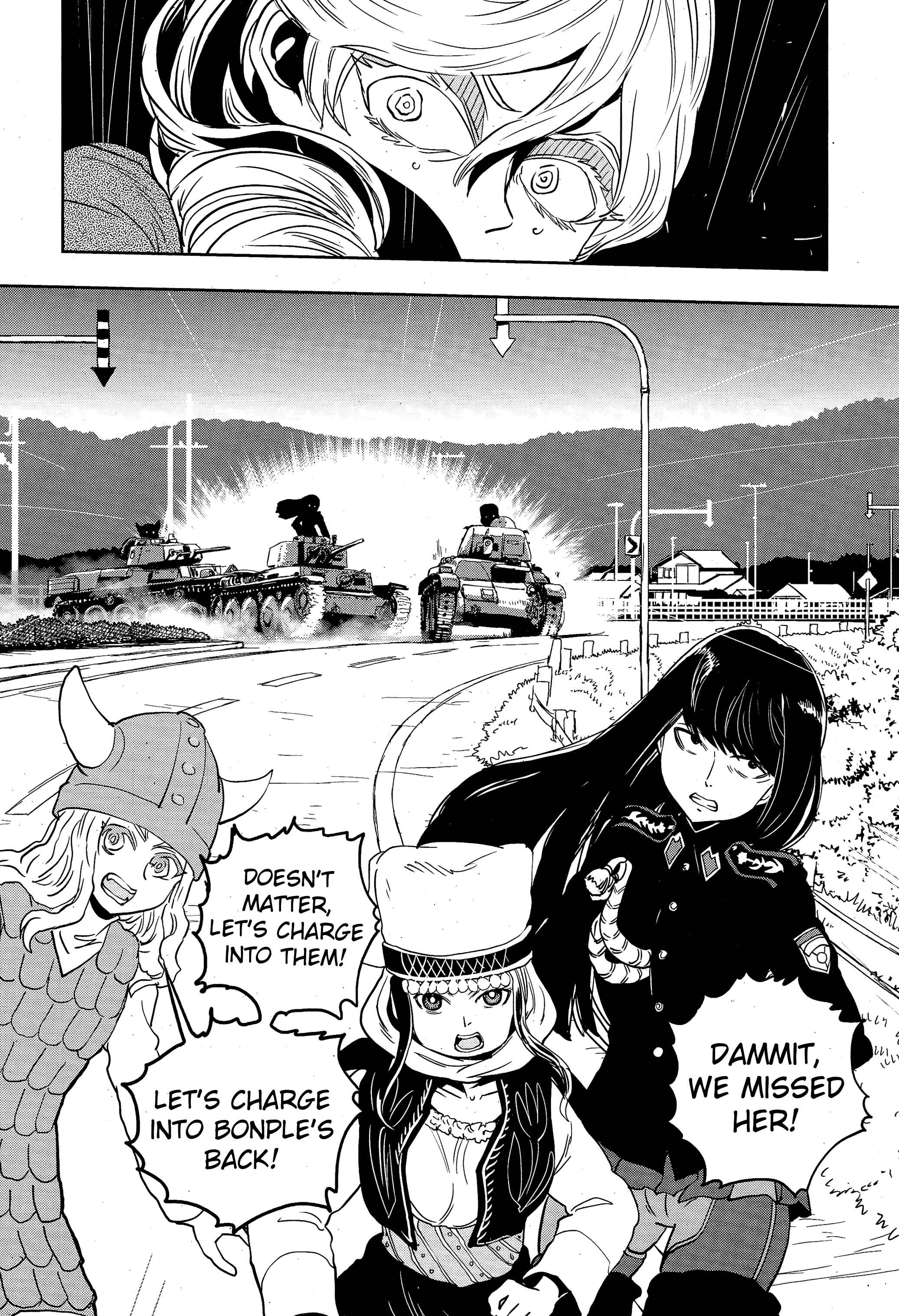 Girls und Panzer: Ribbon no Musha Chapter 48 - Page 35