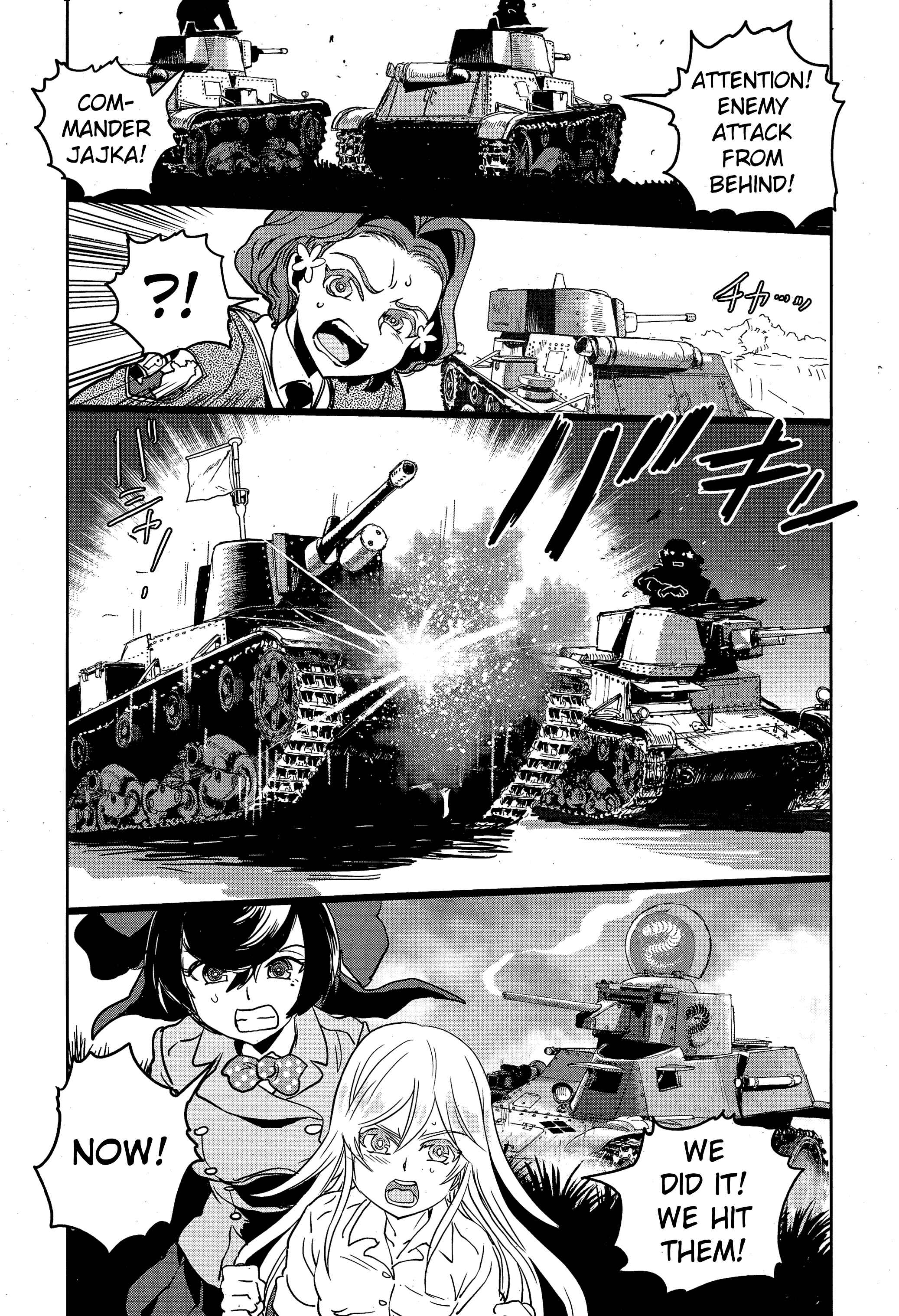 Girls und Panzer: Ribbon no Musha Chapter 48 - Page 36