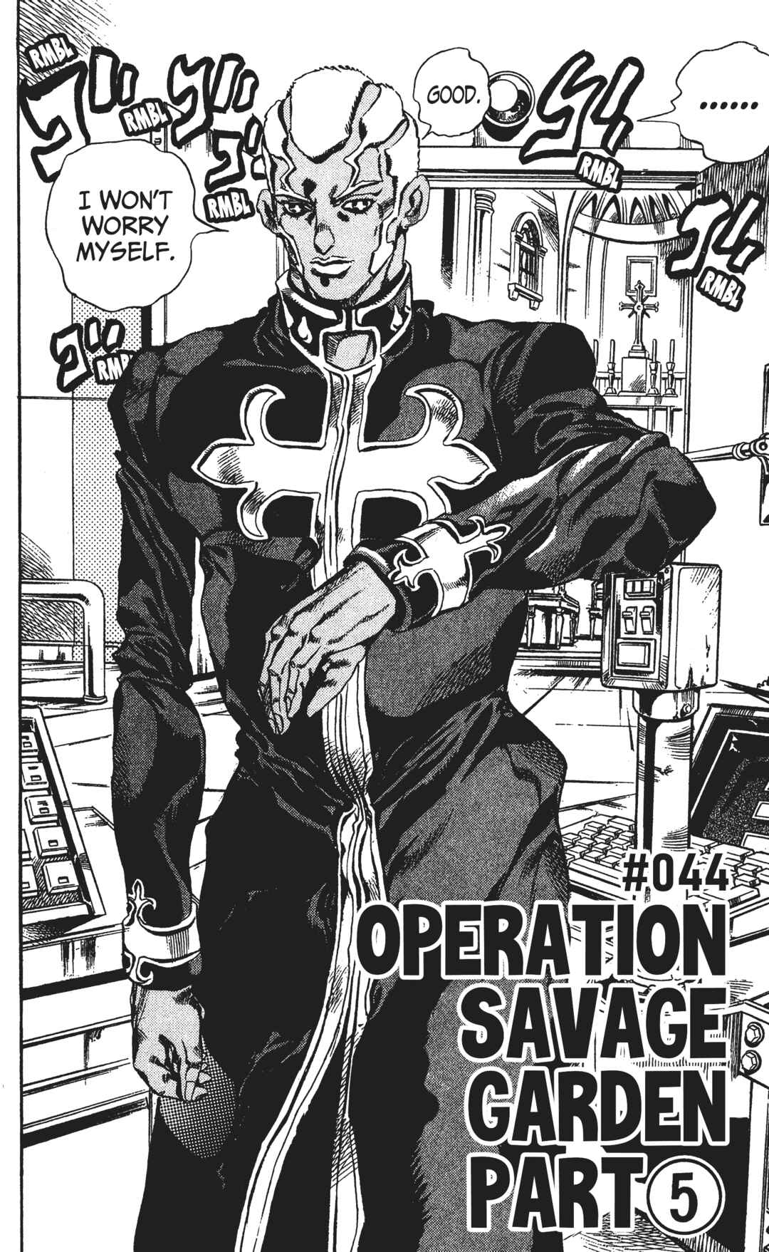 JoJo no Kimyou na Bouken: Part 6 - Stone Ocean Chapter 44 - Page 3