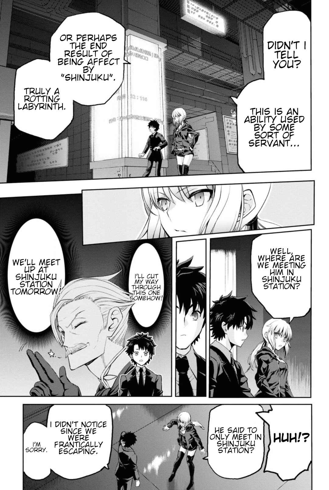 Fate/Grand Order -Epic of Remnant- Pseudo-Singularity I: Quarantined Territory of Malice, Shinjuku - Shinjuku Phantom Incident Chapter 5.4 - Page 4