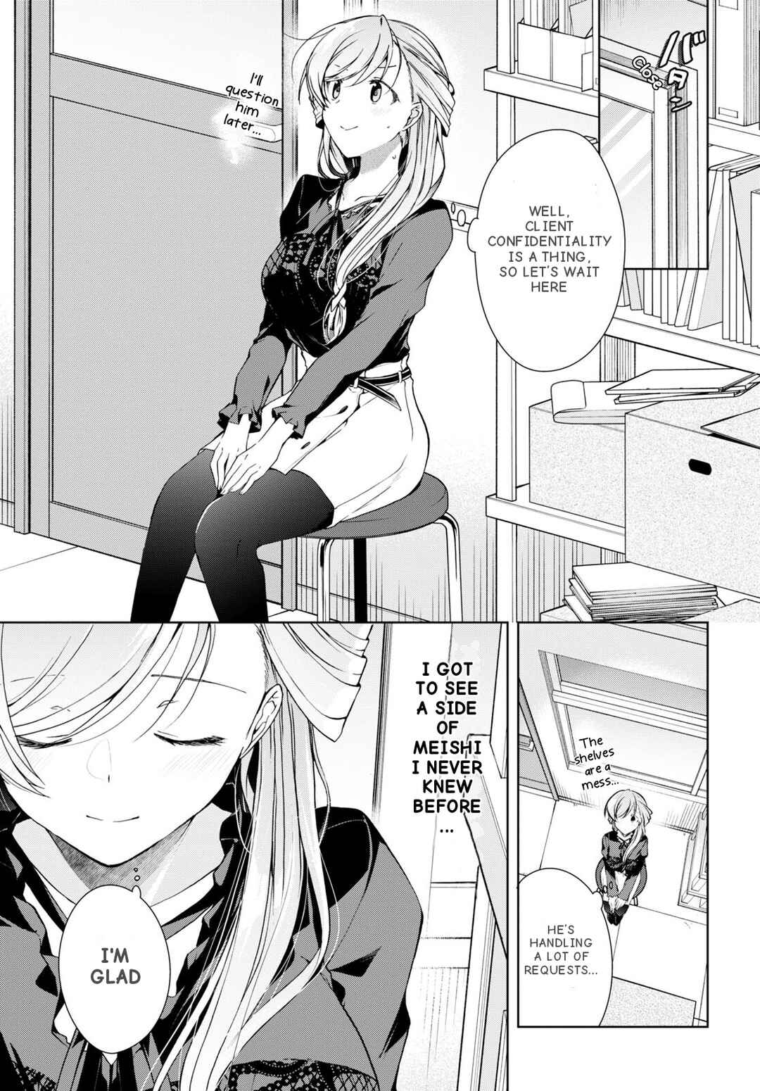 Isshiki-san wa Koi wo Shiritai. Chapter 29 - Page 10