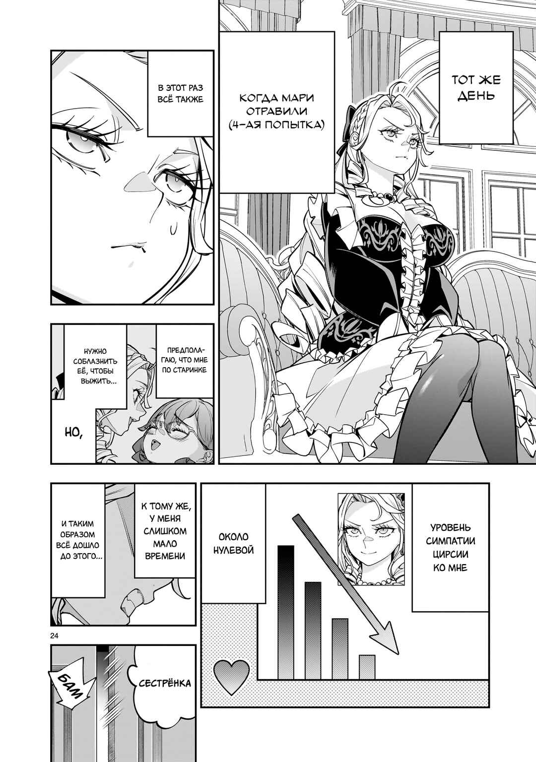 Shinimodori Oujo wa Ikinobiru tame ni Yuri Harem o Tsukuru koto ni shita Chapter 7 - Page 23