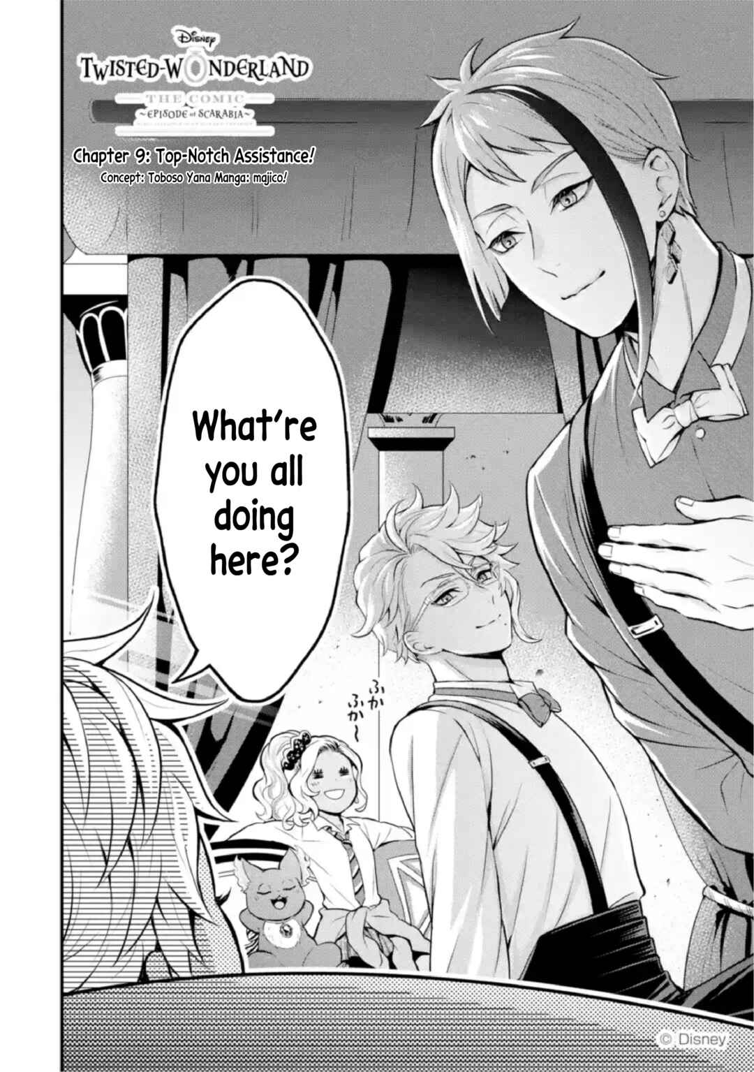 Disney Twisted Wonderland: The Comic—Episode of Scarabia Chapter 9 - Page 3