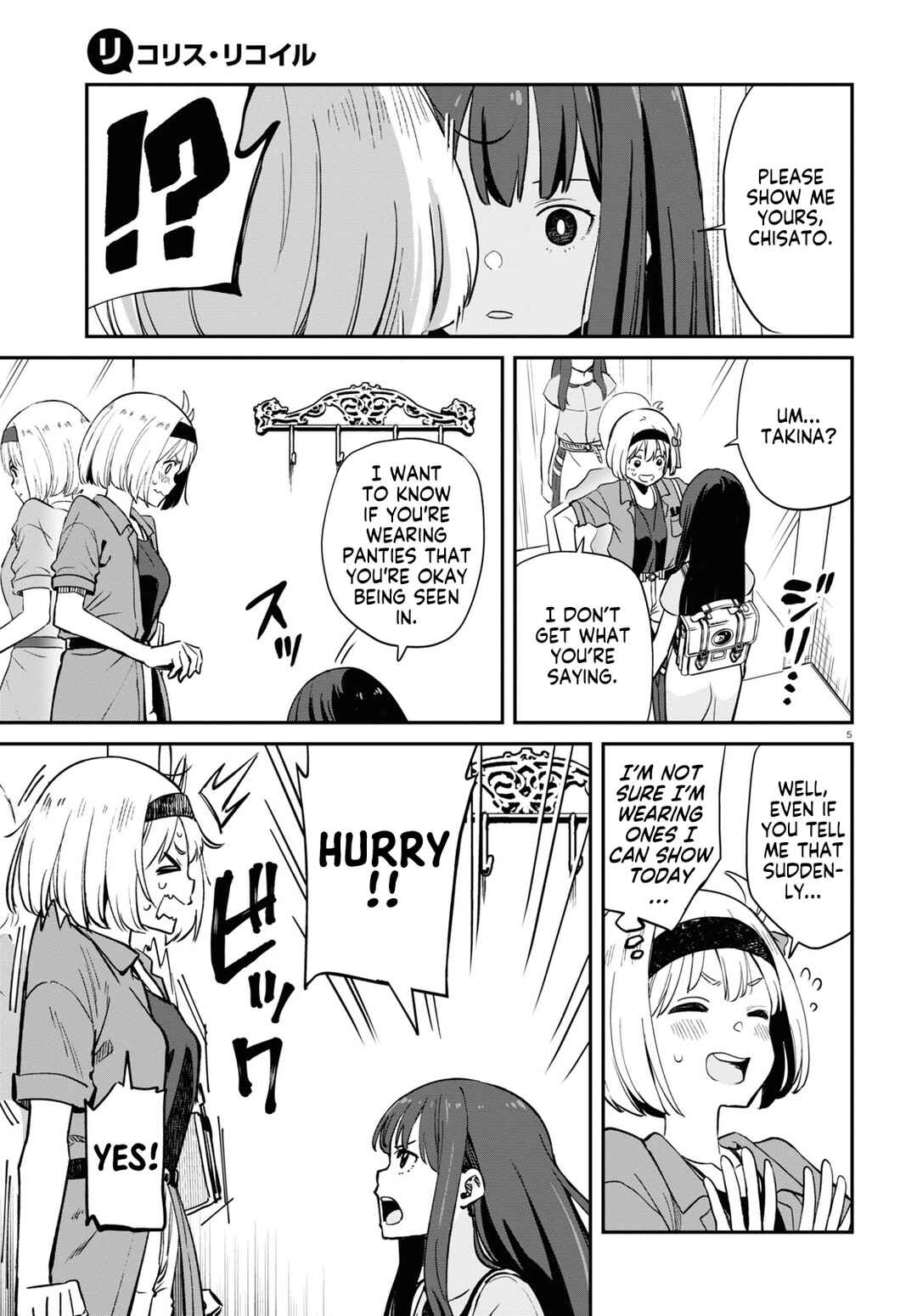 Lycoris Recoil Chapter 12 - Page 5