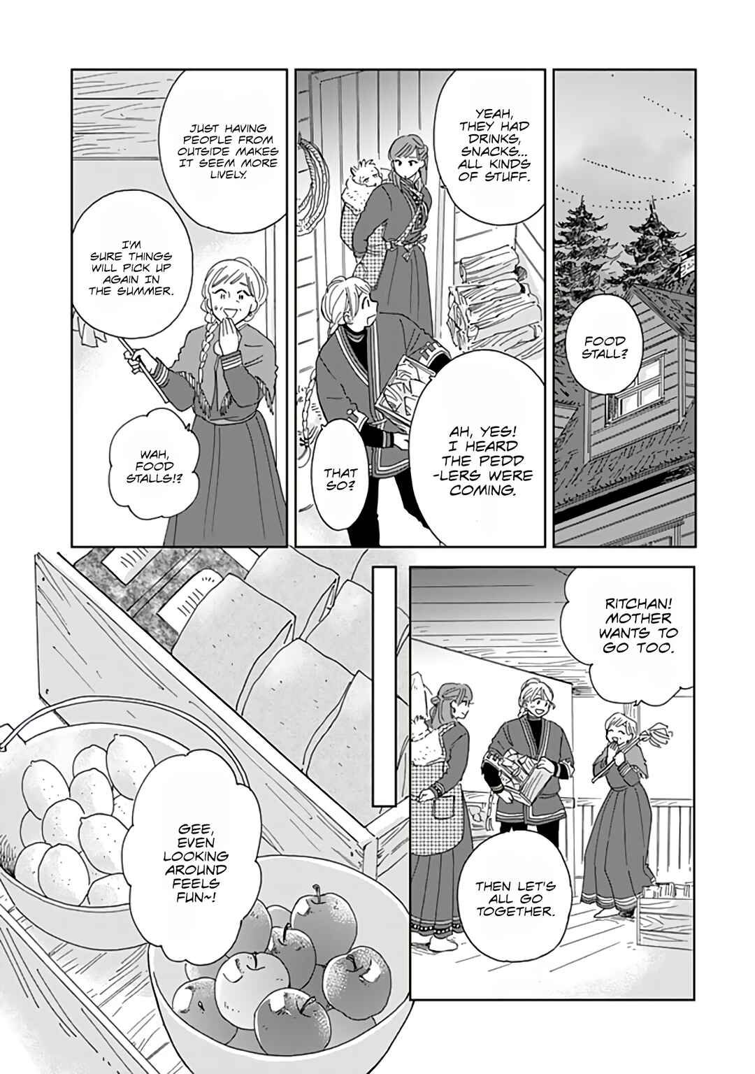 Hokuo Kizoku to Moukinzuma no Yukiguni Karigurashi Chapter 78 - Page 2