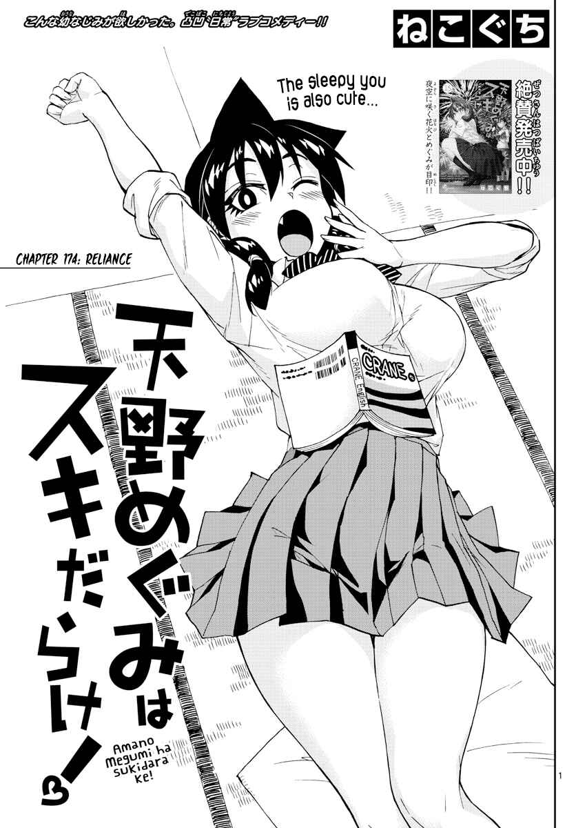 Amano Megumi wa Sukidarake! Chapter 174 - Page 1