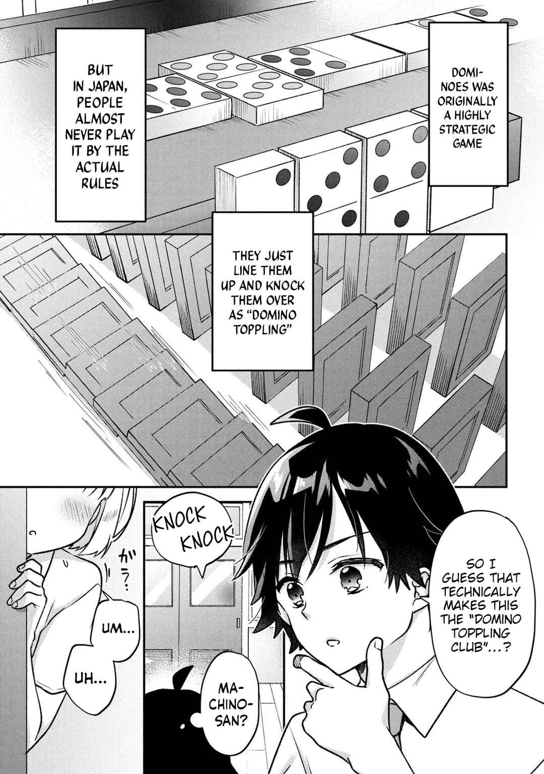 Tsukkomi-machi no Machino-san Chapter 7 - Page 1