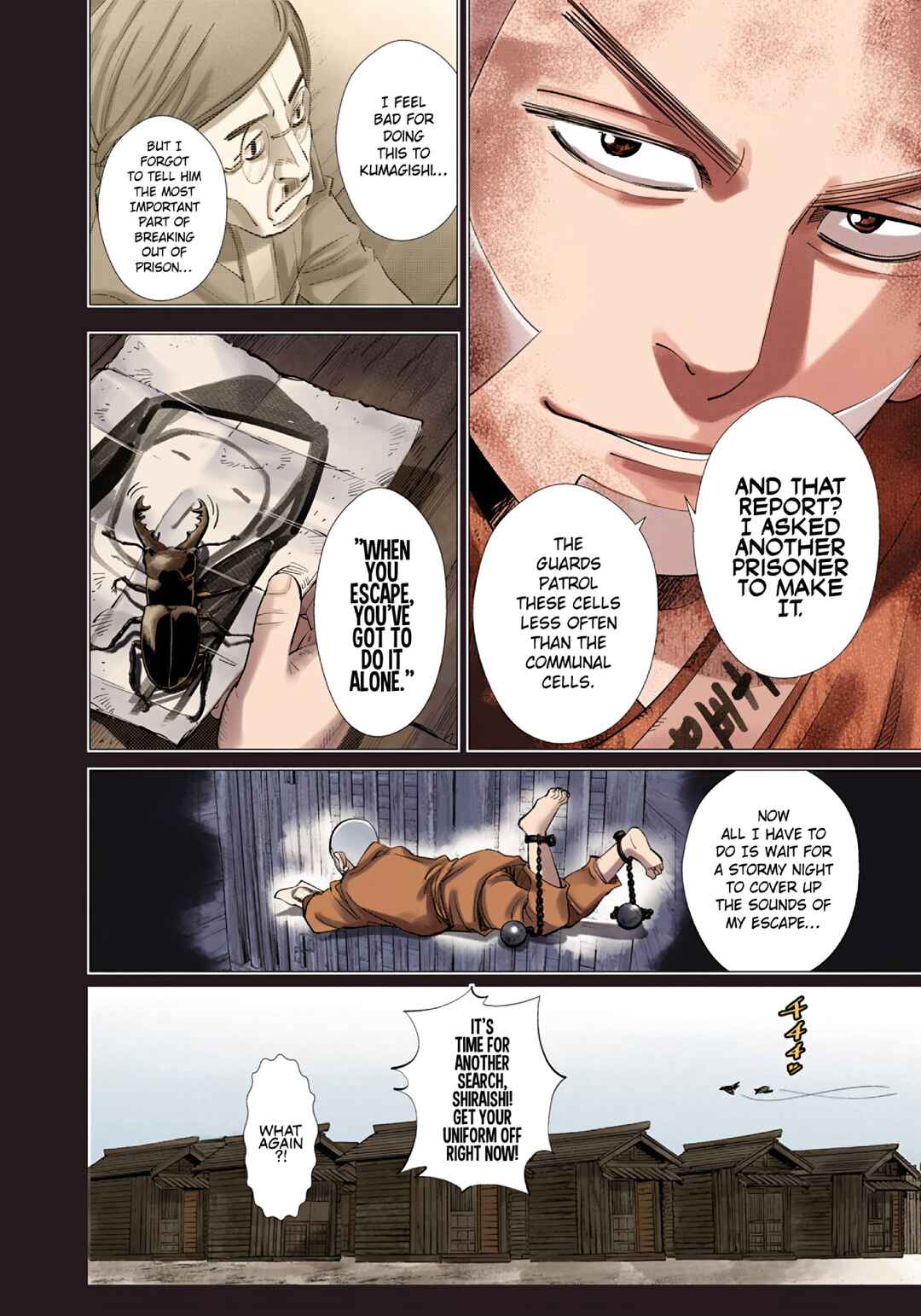 Golden Kamuy (Official Colored) Chapter 84 - Page 14