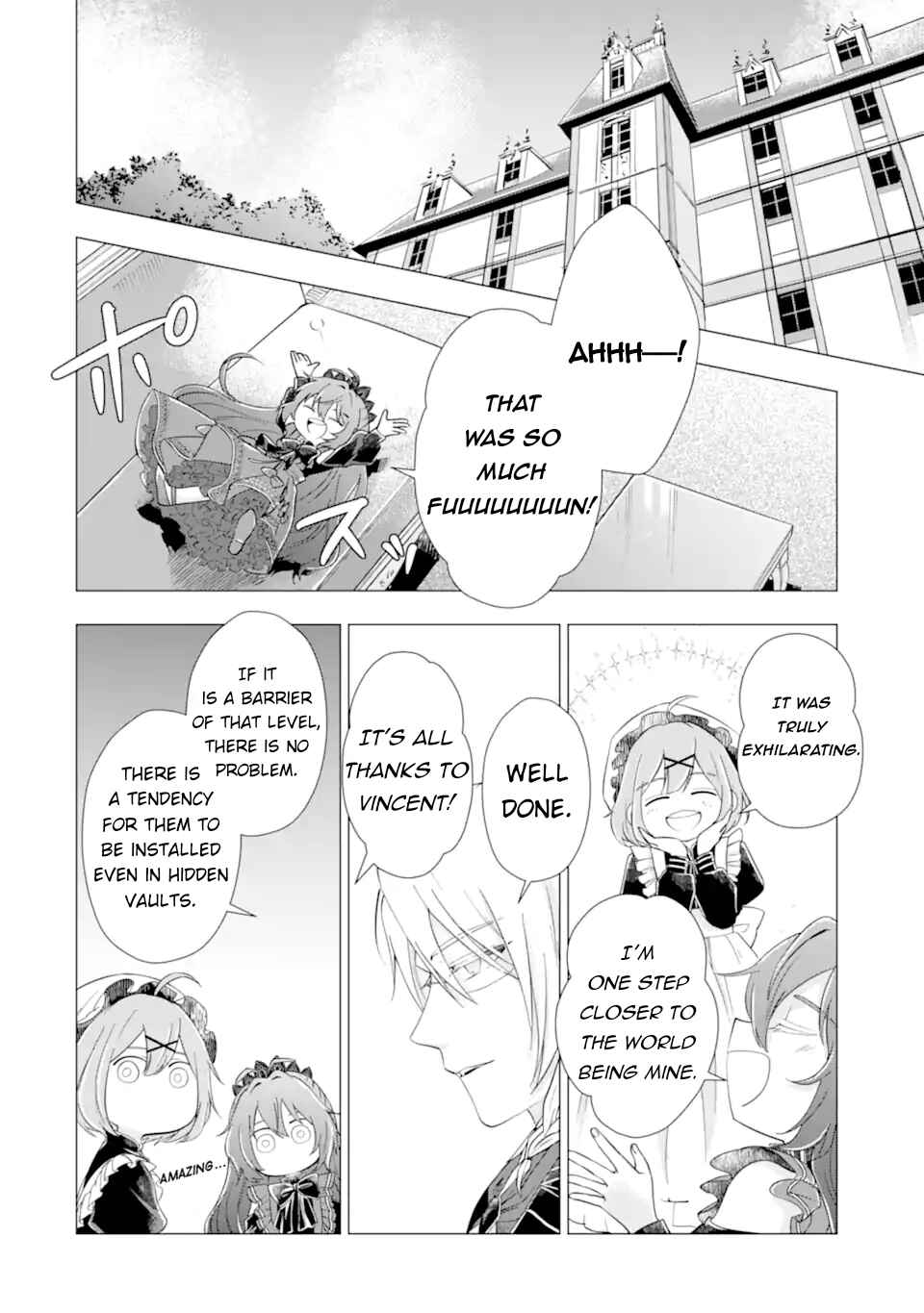 Kareinaru Akujo ni Naritai wa!: Aisare Tensei Shoujo wa, Tanoshii Nidome no Jinsei o Okurimasu Chapter 4 - Page 8