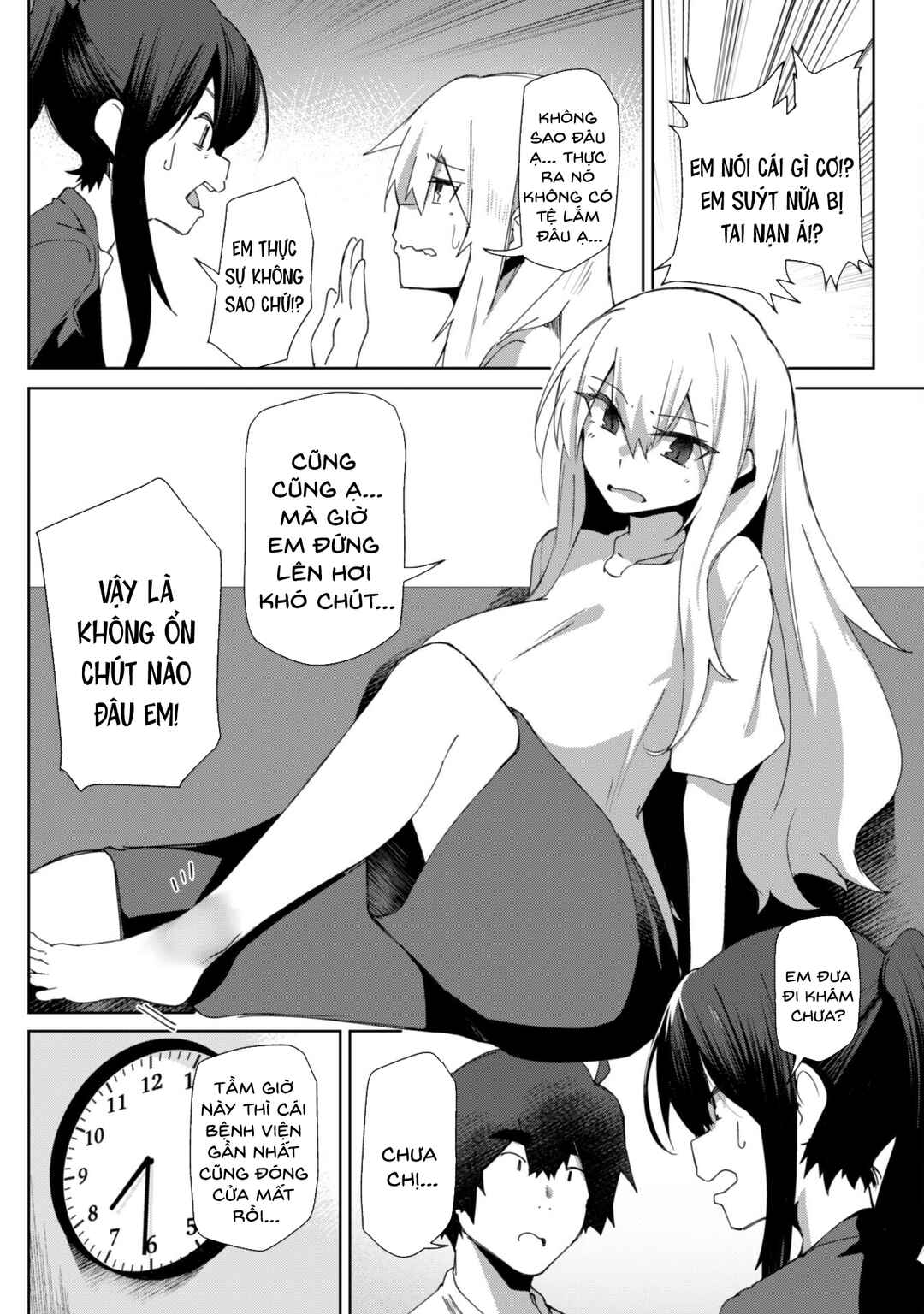 Mainichi Ie ni Kuru Gal ga Kyorikan Zero Demo Yasashiku nai Chapter 10 - Page 3