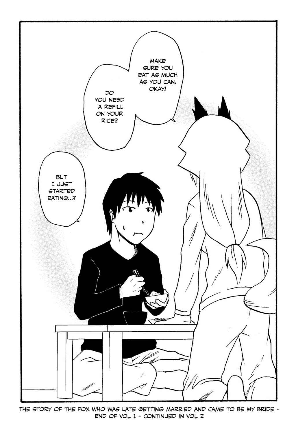 Totsugi Okureta Kitsune ga Yome ni Kuru Hanashi Chapter 10.5 - Page 6