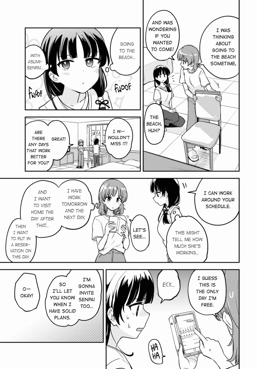 Asumi-chan wa Les Fuuzoku ni Kyoumi ga Arimasu! Chapter 13 - Page 29