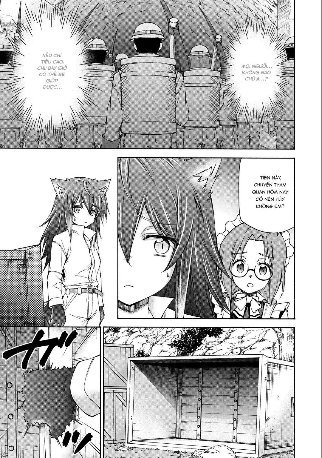 Maid nara Touzen desu. ~Nureginu wo Kiserareta Bannou Maid-san wa Tabi ni Deru Koto ni shimashita.~ Chapter 7 - Page 24