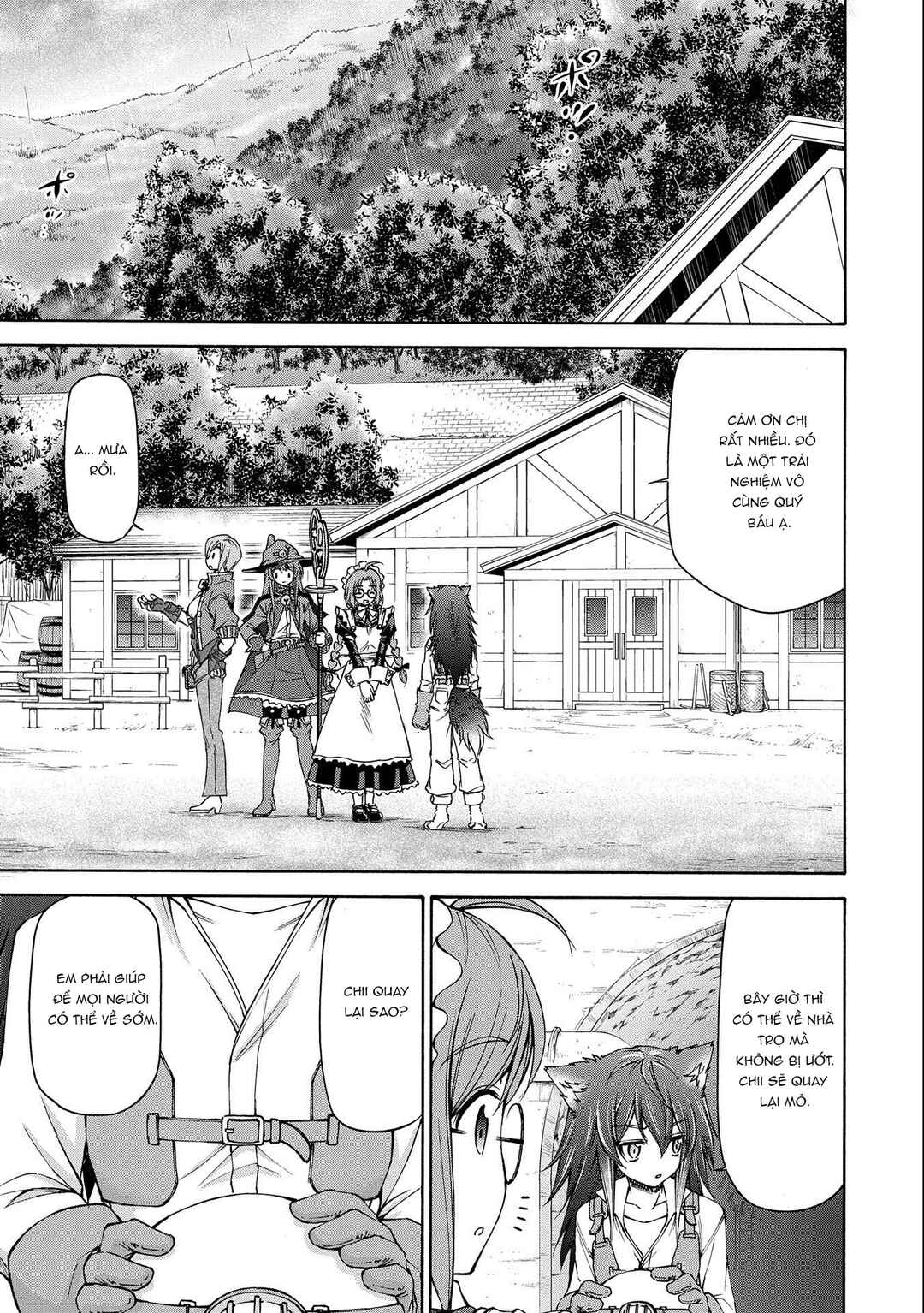 Maid nara Touzen desu. ~Nureginu wo Kiserareta Bannou Maid-san wa Tabi ni Deru Koto ni shimashita.~ Chapter 7 - Page 28