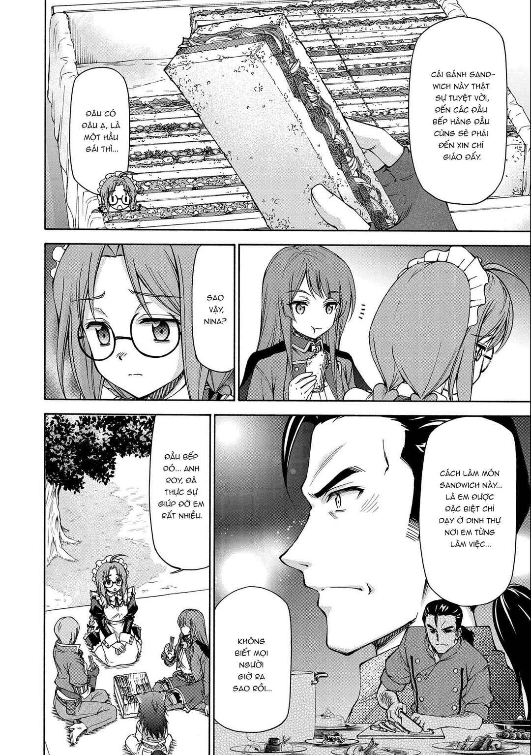 Maid nara Touzen desu. ~Nureginu wo Kiserareta Bannou Maid-san wa Tabi ni Deru Koto ni shimashita.~ Chapter 7 - Page 31