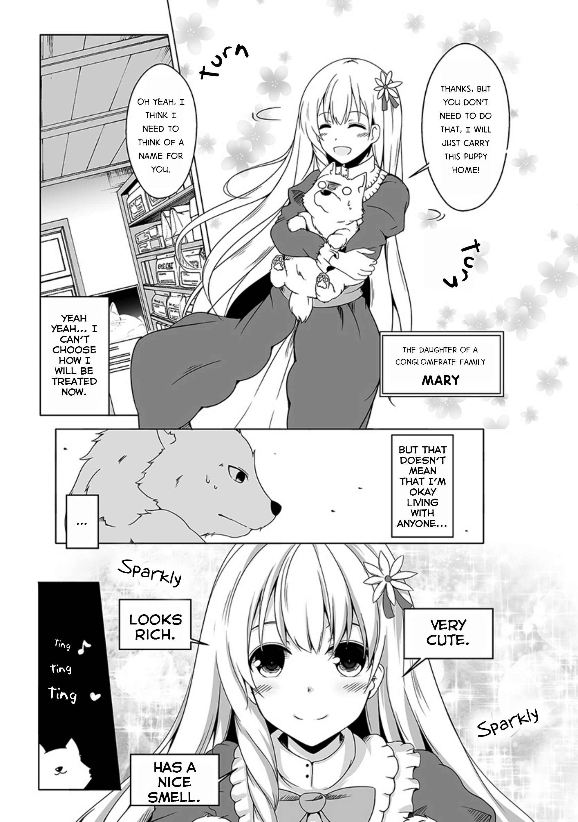 Wanwan Monogatari ~Kanemochi no Inu ni shite to wa Itta ga, Fenrir ni shiro to wa Itte nee!~ Chapter 1 - Page 8