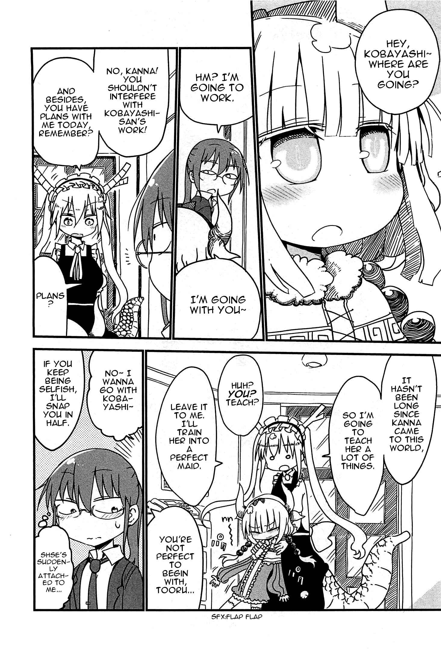 Kobayashi-san Chi no Maid Dragon Chapter 7 - Page 2