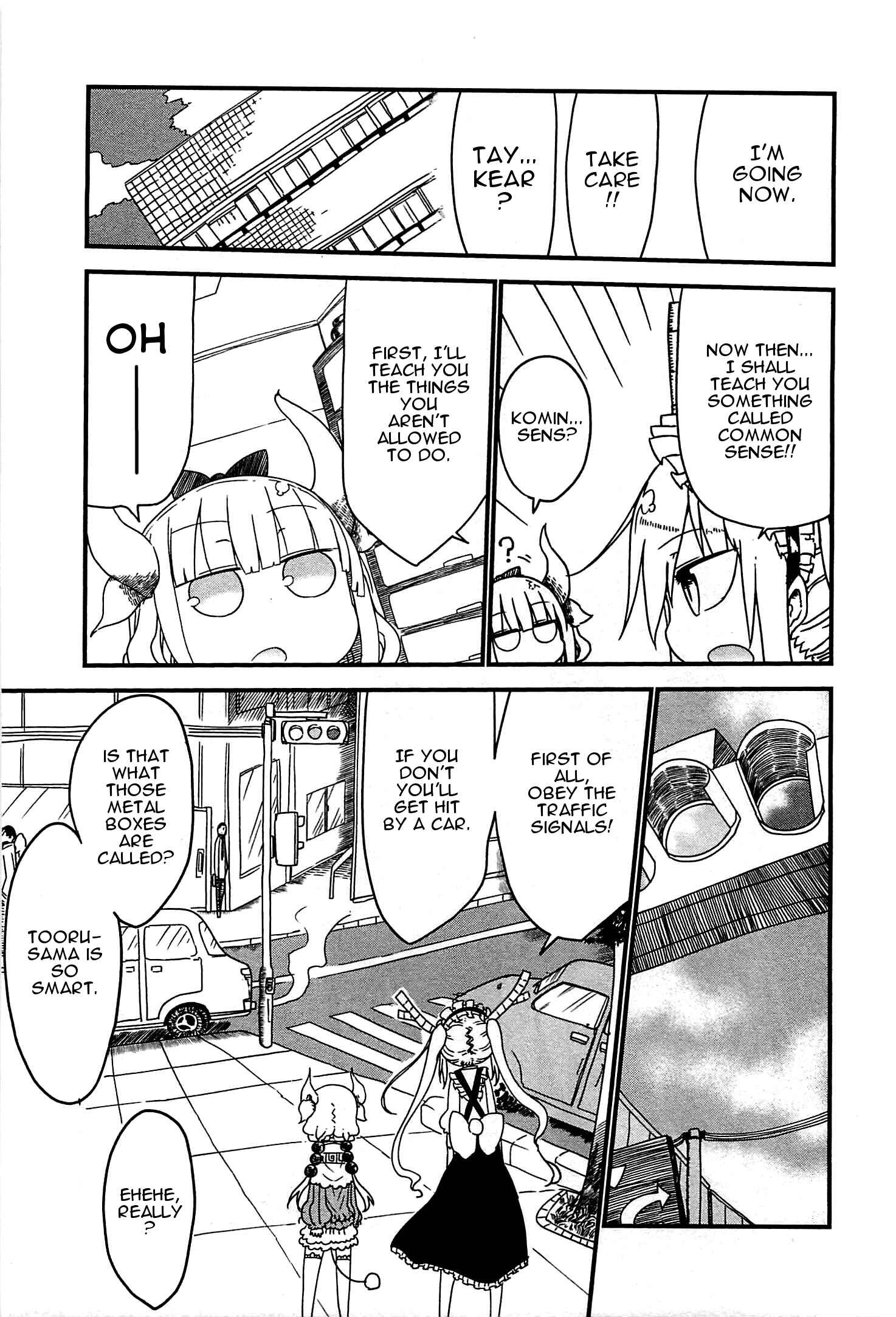 Kobayashi-san Chi no Maid Dragon Chapter 7 - Page 3