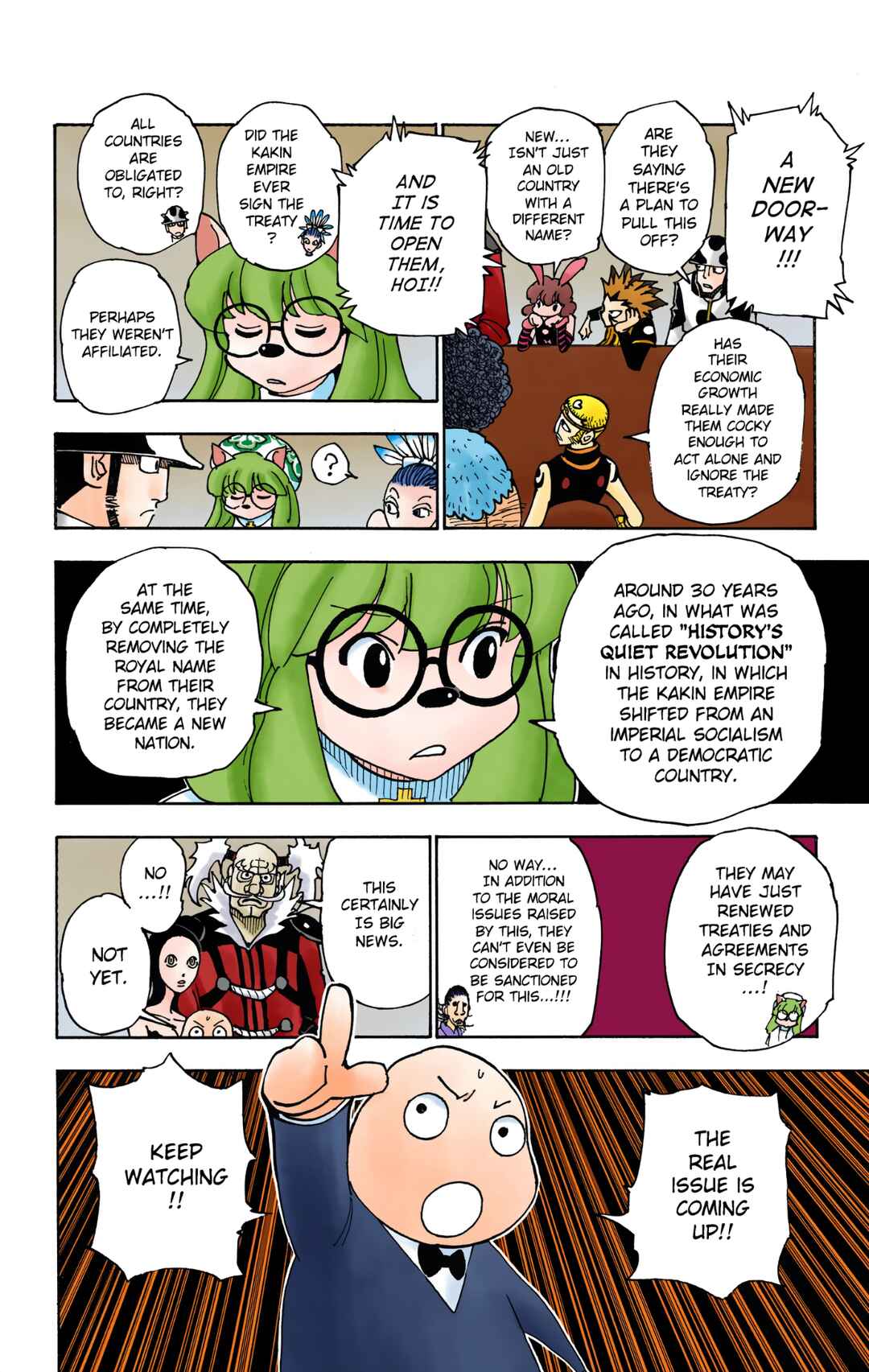 Hunter x Hunter (Official Colored) Chapter 340 - Page 4