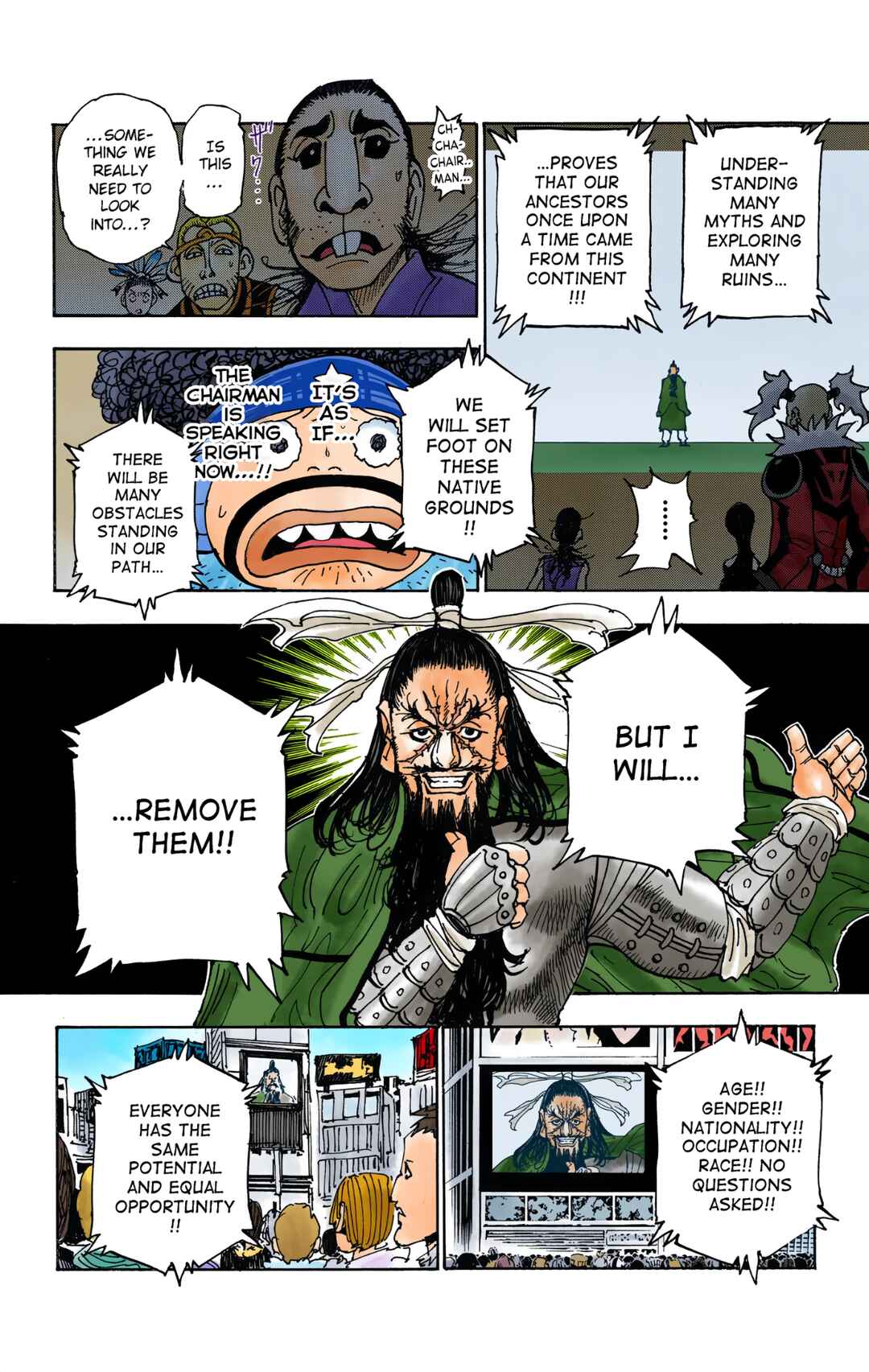 Hunter x Hunter (Official Colored) Chapter 340 - Page 8