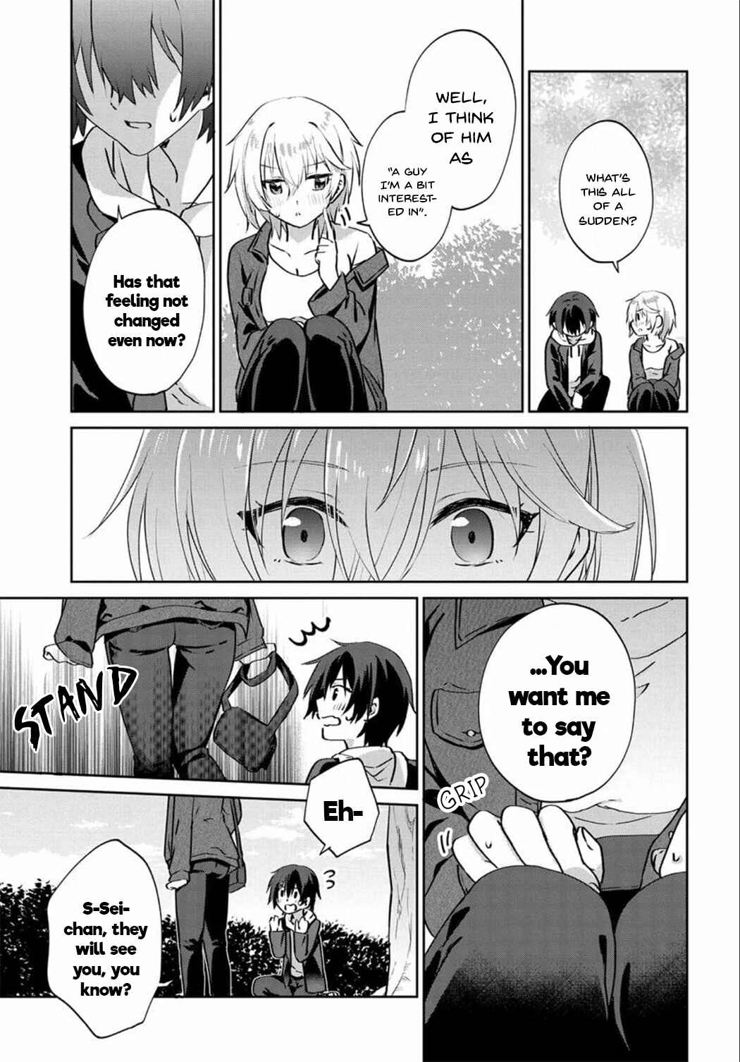 Love Comedy Manga ni Haitteshimatta node, Oshi no Make Heroine wo Zenryoku de Shiawase ni Suru Chapter 6 - Page 21