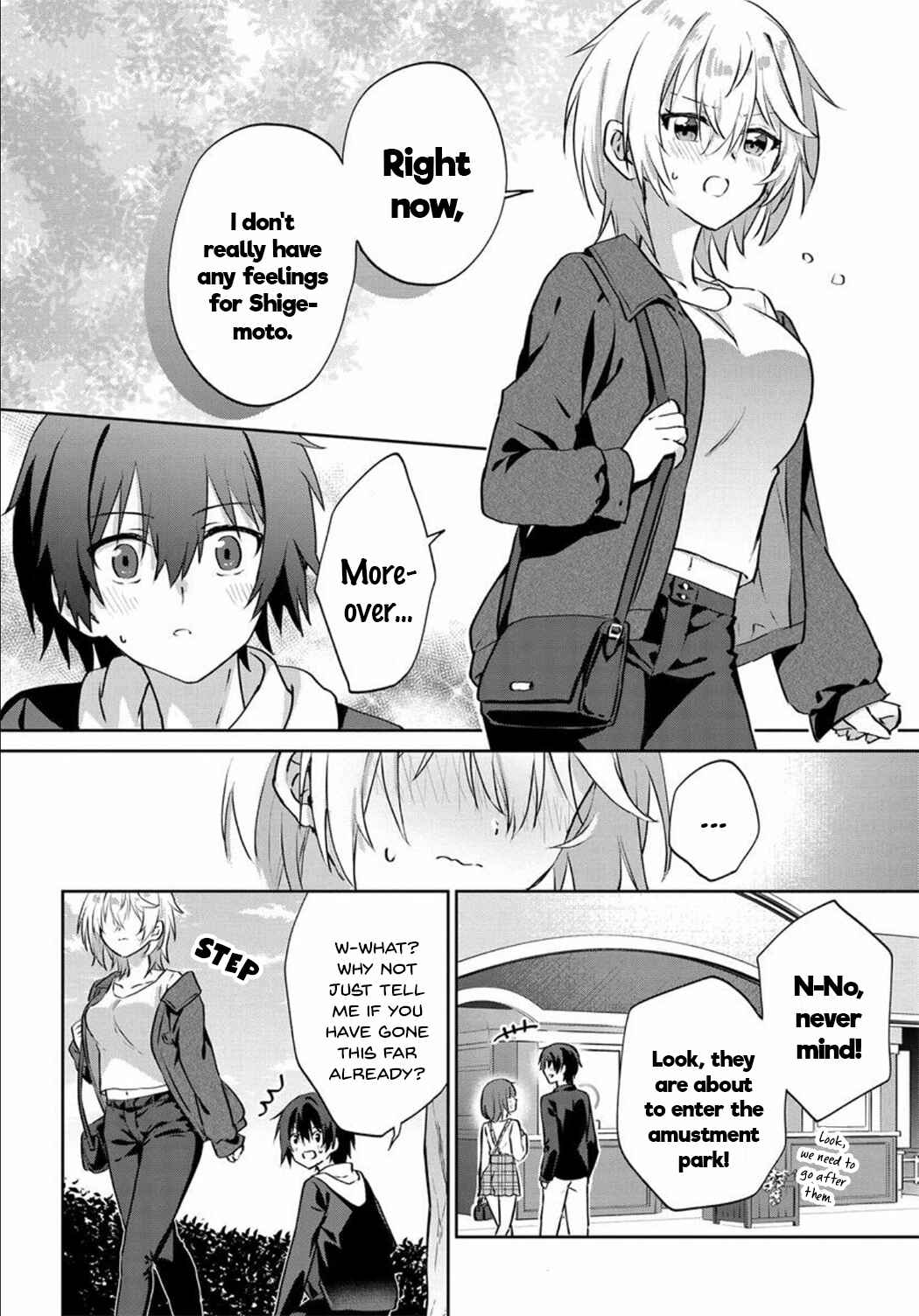 Love Comedy Manga ni Haitteshimatta node, Oshi no Make Heroine wo Zenryoku de Shiawase ni Suru Chapter 6 - Page 22