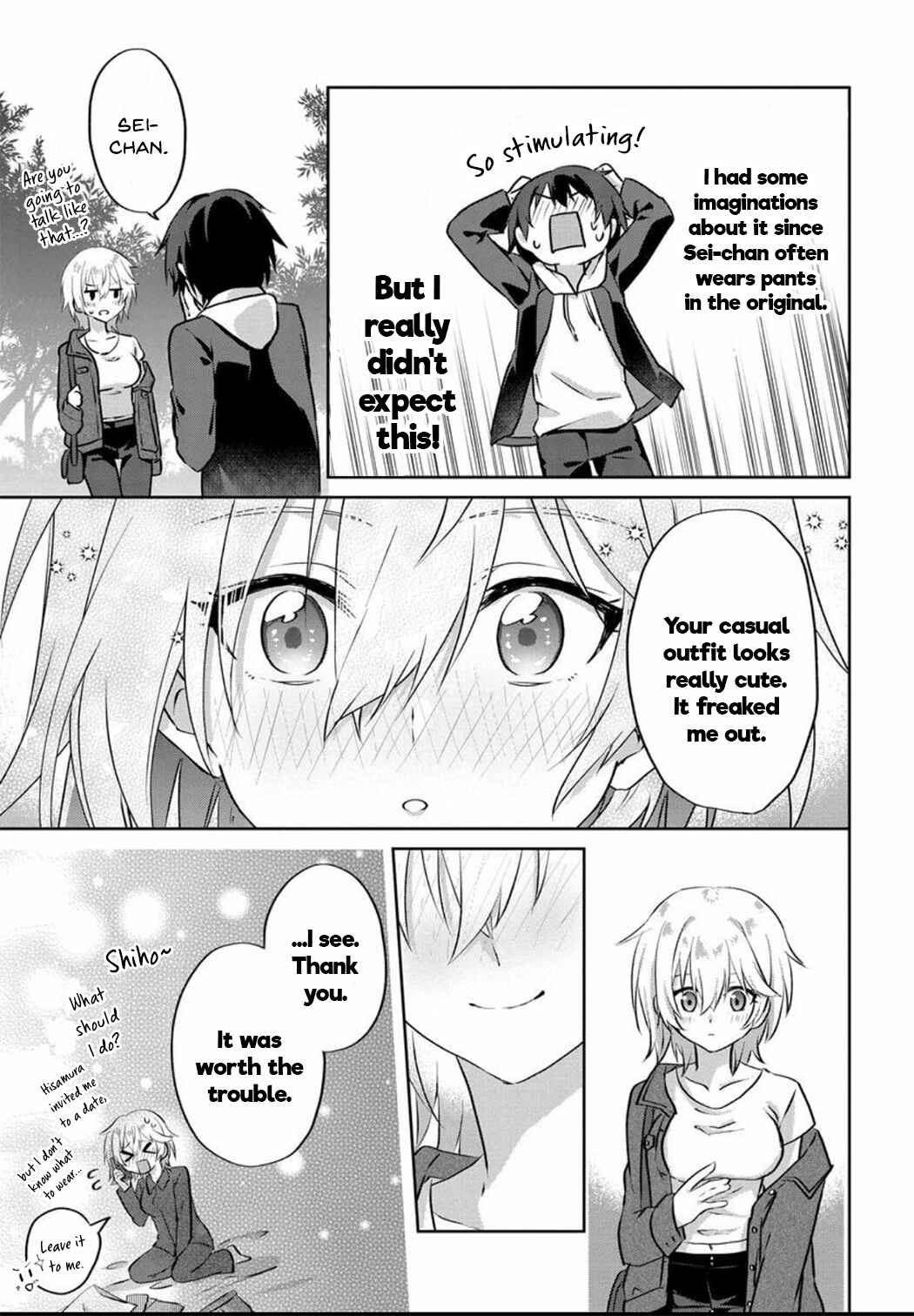 Love Comedy Manga ni Haitteshimatta node, Oshi no Make Heroine wo Zenryoku de Shiawase ni Suru Chapter 6 - Page 9