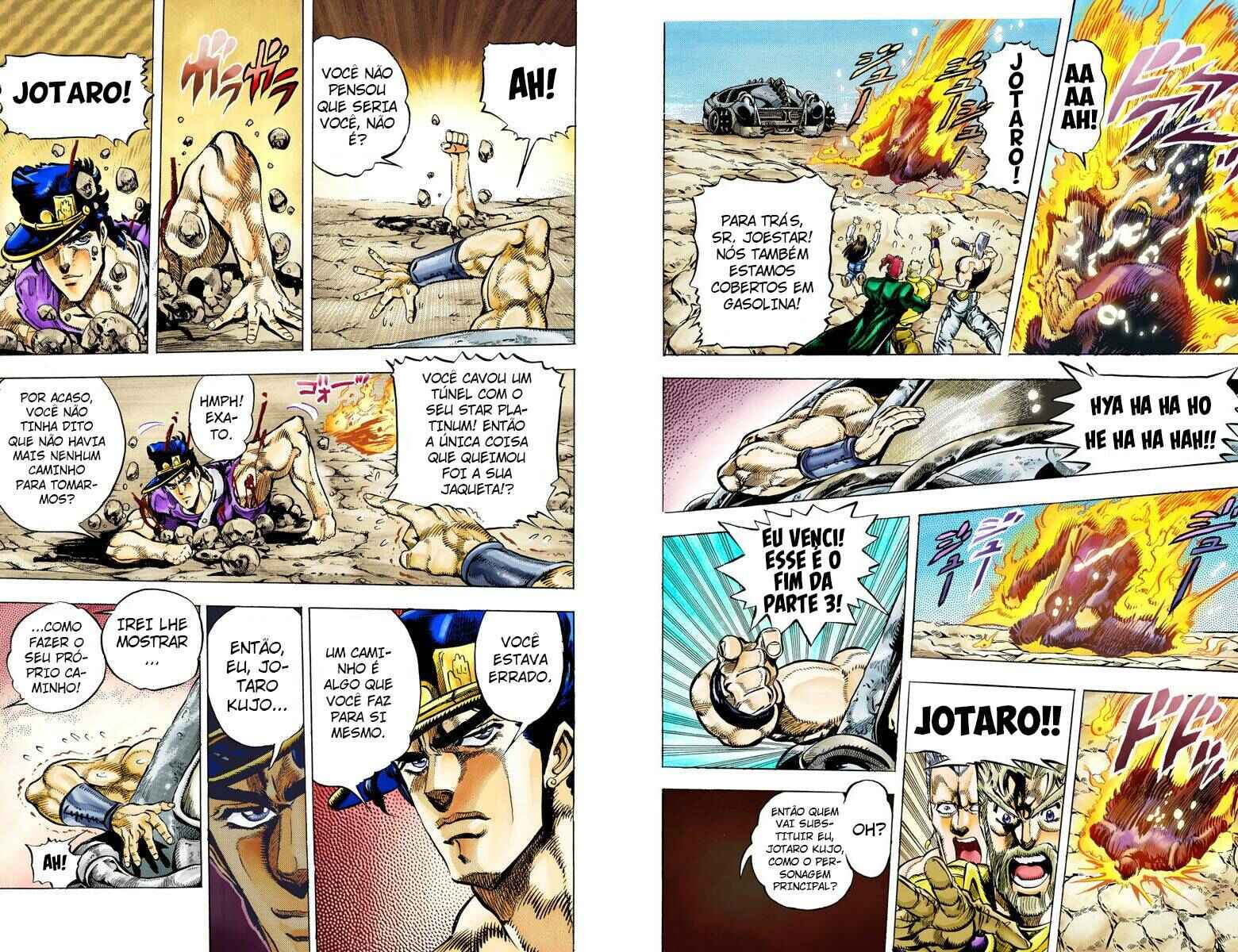 JoJo no Kimyou na Bouken: Part 3 - Stardust Crusaders Color-ban Chapter 40 - Page 10