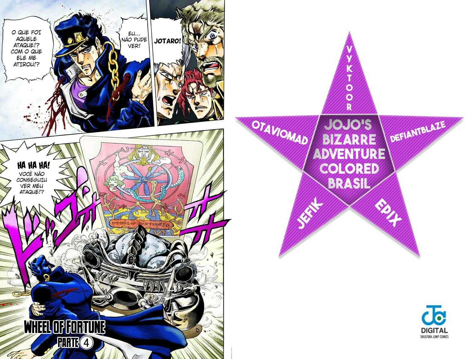 JoJo no Kimyou na Bouken: Part 3 - Stardust Crusaders Color-ban Chapter 40 - Page 2