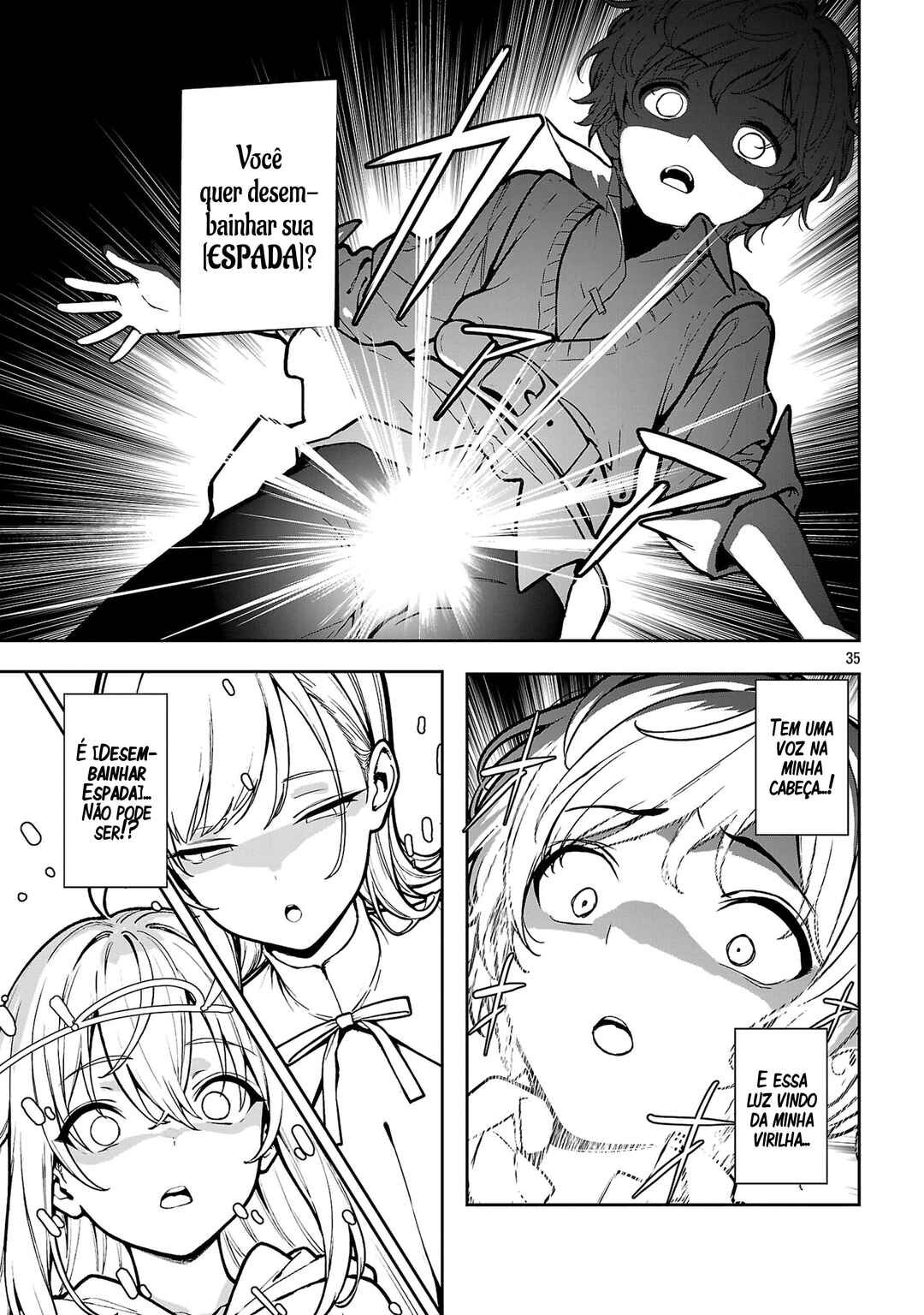Tousan wa [Kensei], Kaasan wa [Kenshin], Boku wa [Ochi〇po Chanbara Master] Chapter 1.4 - Page 3