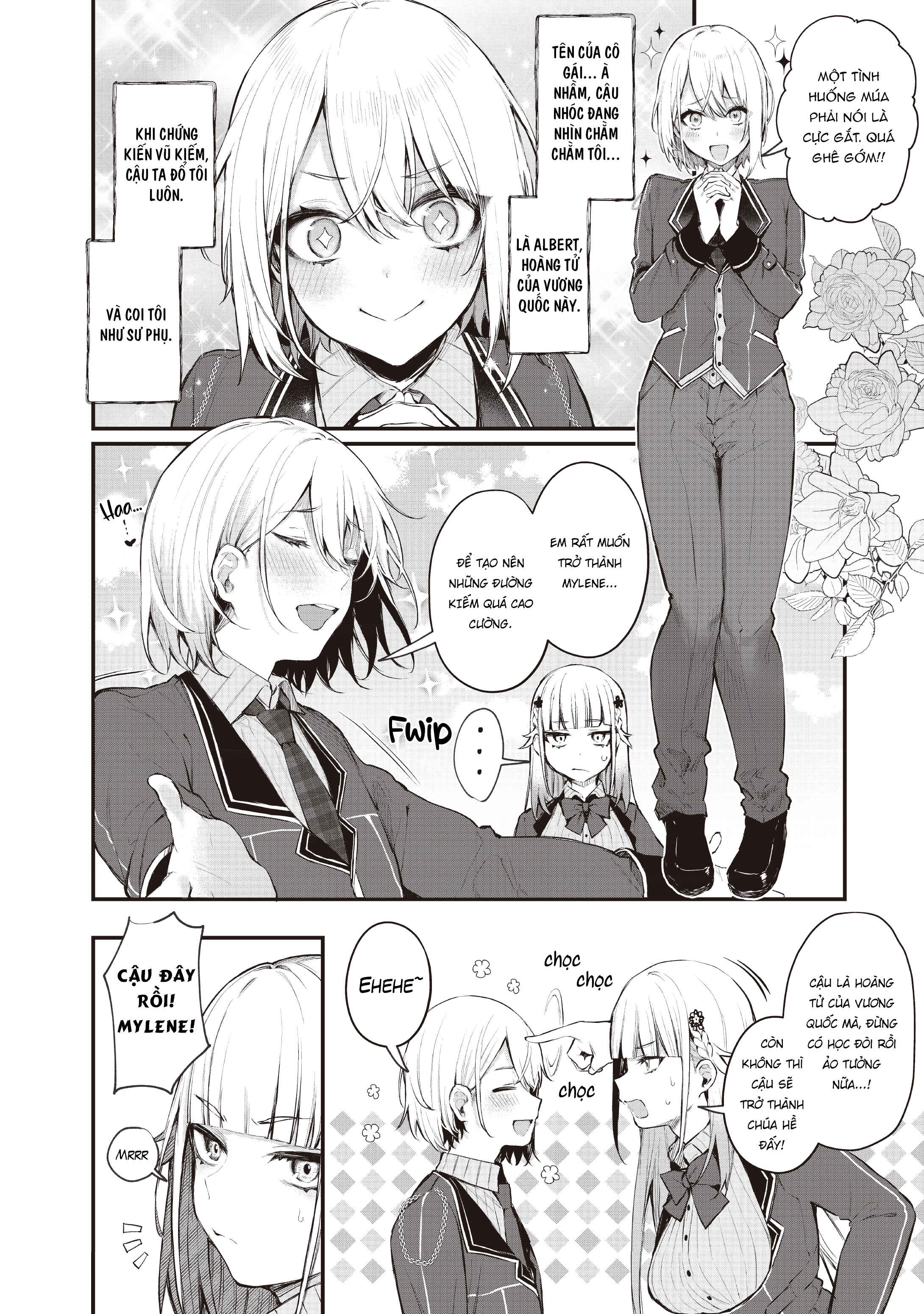 Savage Fang Ojou-sama: Shijou Saikyou no Youhei wa Shijou Saikyou no Bougyaku Reijou to Natte Nidome no Sekai o Musou suru Chapter 0.1 - Page 3
