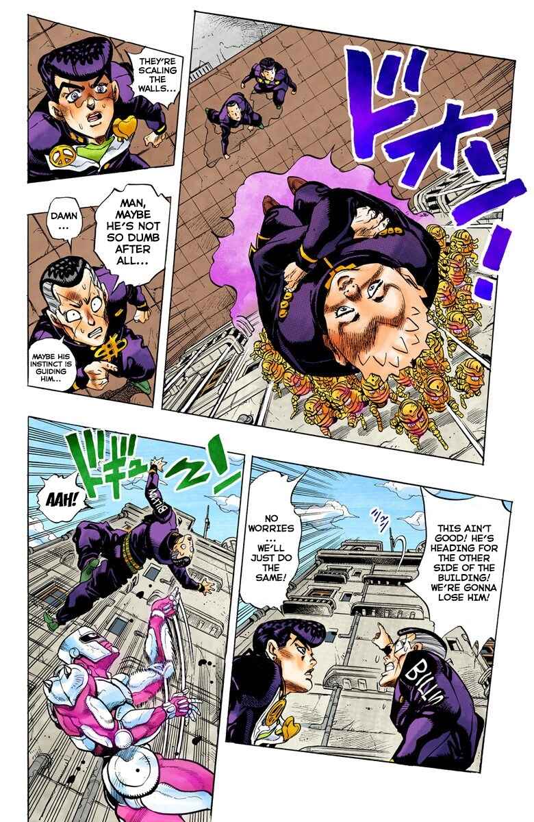 JoJo no Kimyou na Bouken: Part 4 - Diamond wa Kudakenai Color-ban Chapter 75 - Page 7