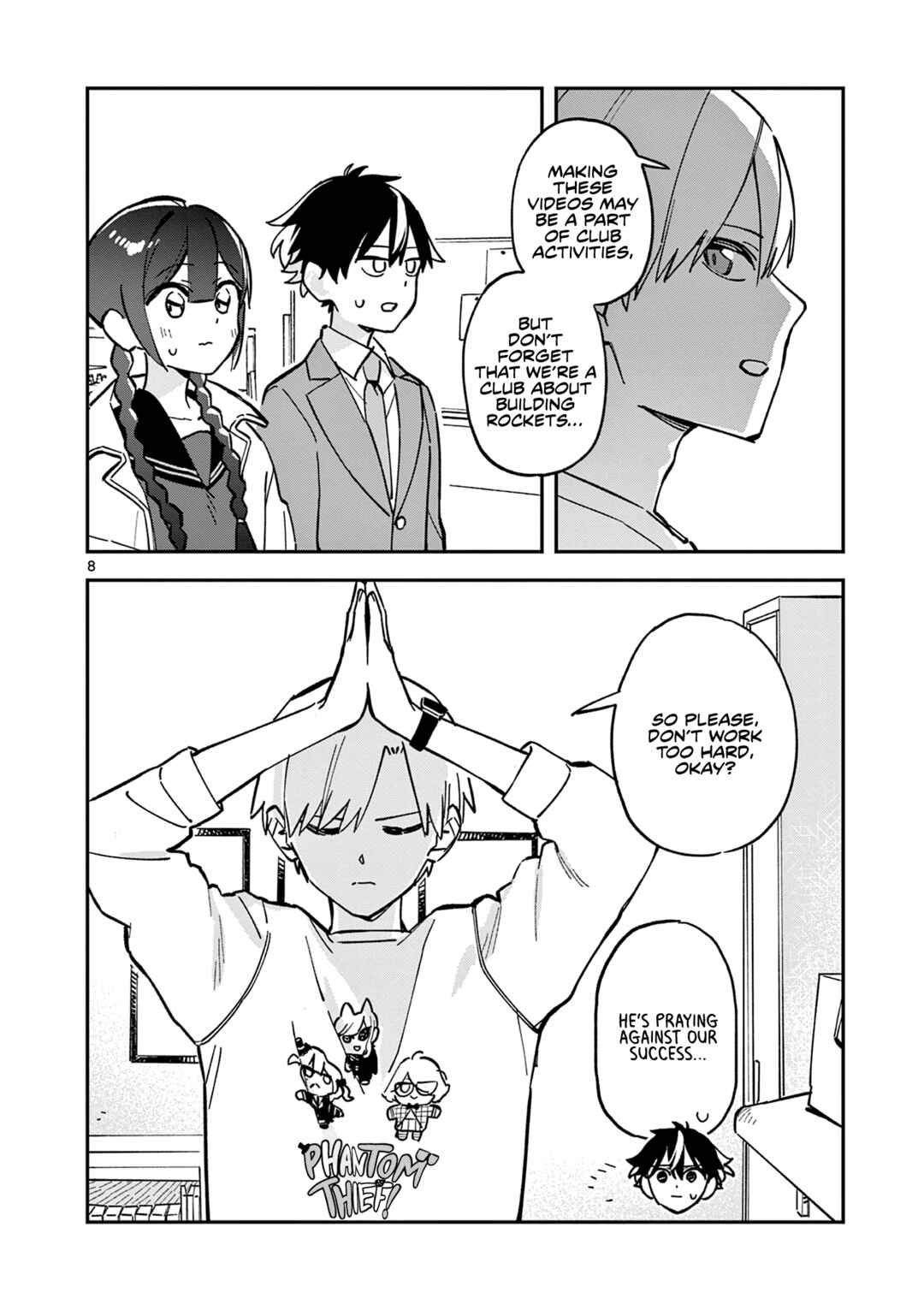 Houkago, Bokura wa Uchuu ni Madou Chapter 17 - Page 8