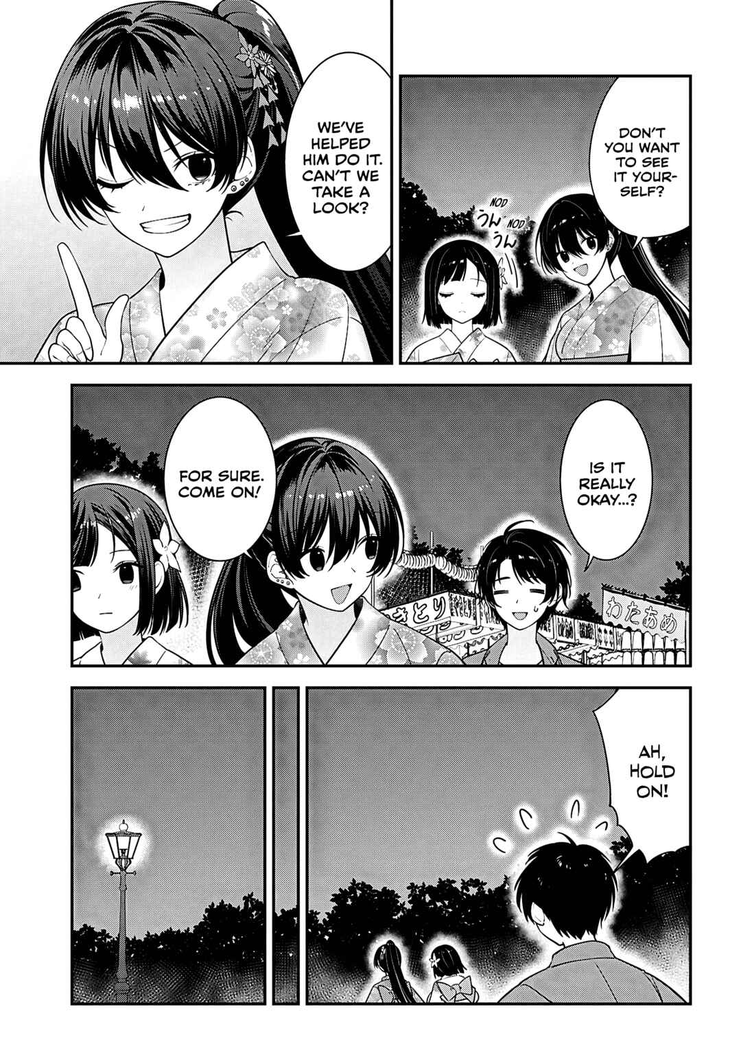 Tonari no Seki no Yankee Shimizu-san ga Kami wo Kuroku Sometekita Chapter 16 - Page 19
