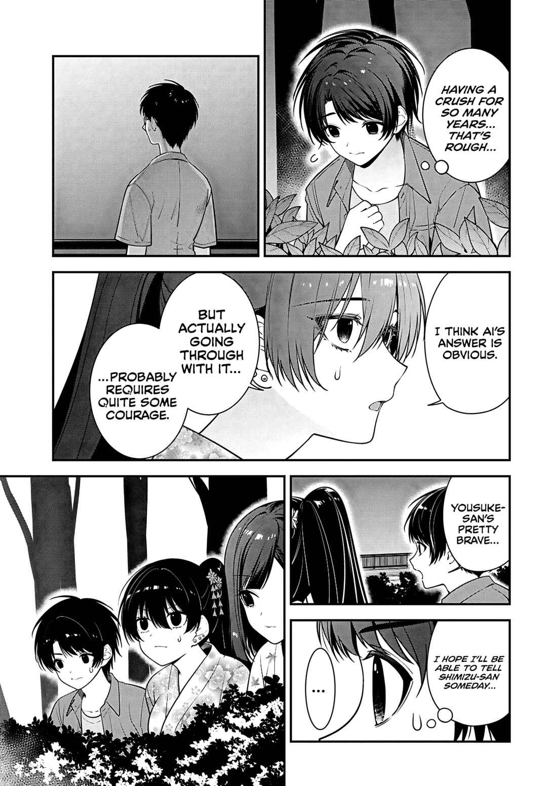 Tonari no Seki no Yankee Shimizu-san ga Kami wo Kuroku Sometekita Chapter 16 - Page 21