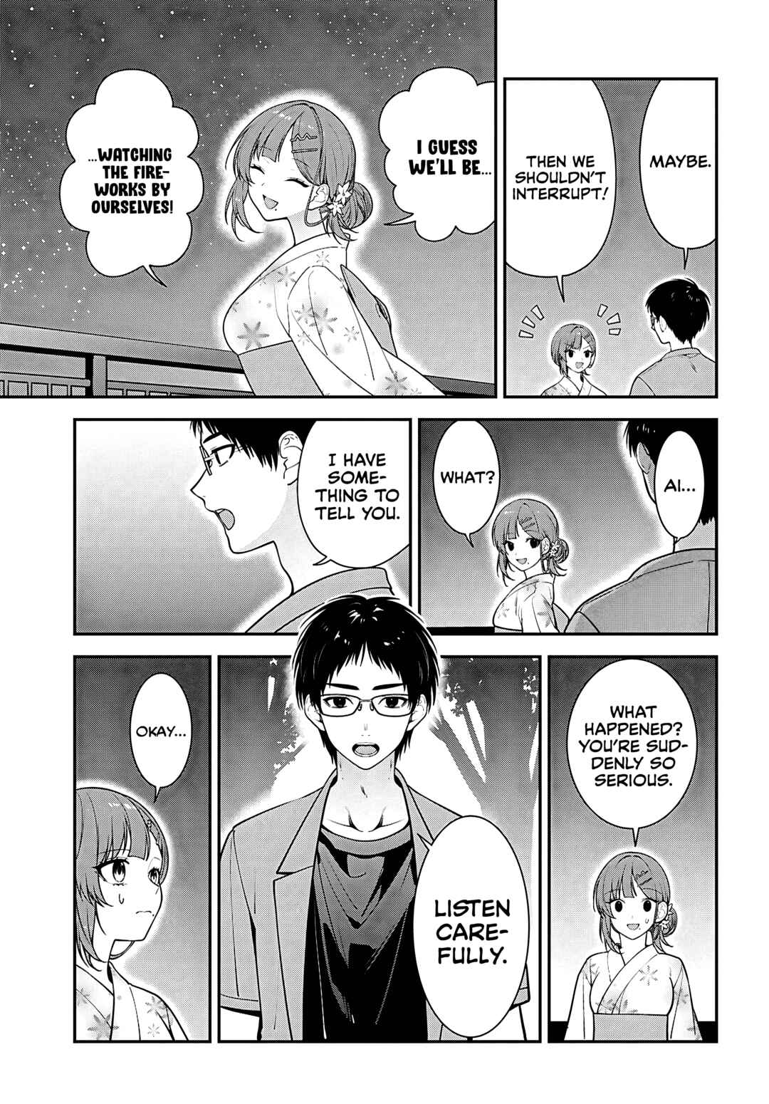 Tonari no Seki no Yankee Shimizu-san ga Kami wo Kuroku Sometekita Chapter 16 - Page 23