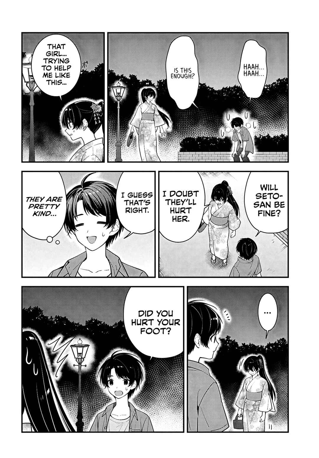 Tonari no Seki no Yankee Shimizu-san ga Kami wo Kuroku Sometekita Chapter 16 - Page 30