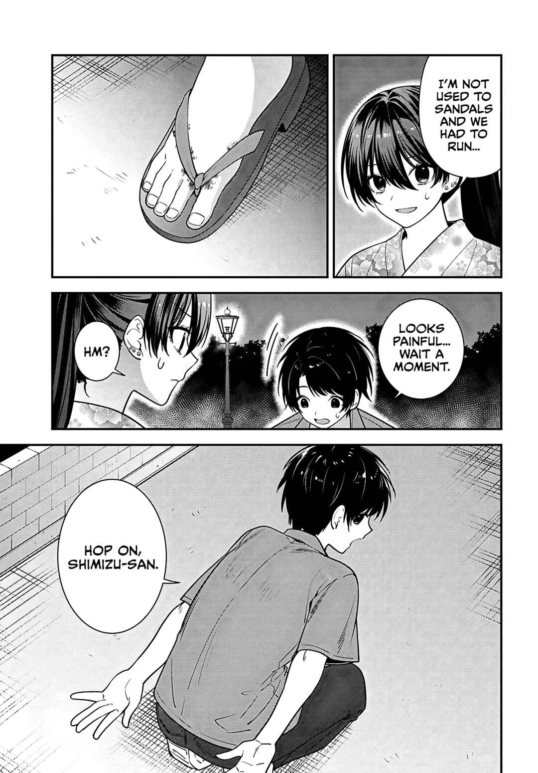 Tonari no Seki no Yankee Shimizu-san ga Kami wo Kuroku Sometekita Chapter 16 - Page 31