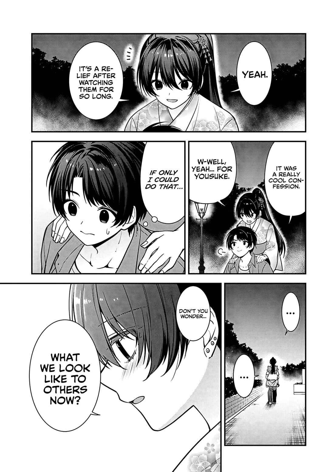 Tonari no Seki no Yankee Shimizu-san ga Kami wo Kuroku Sometekita Chapter 16 - Page 35