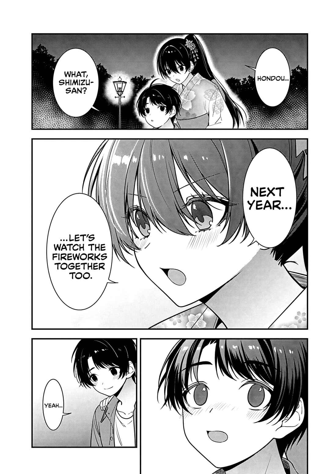 Tonari no Seki no Yankee Shimizu-san ga Kami wo Kuroku Sometekita Chapter 16 - Page 39