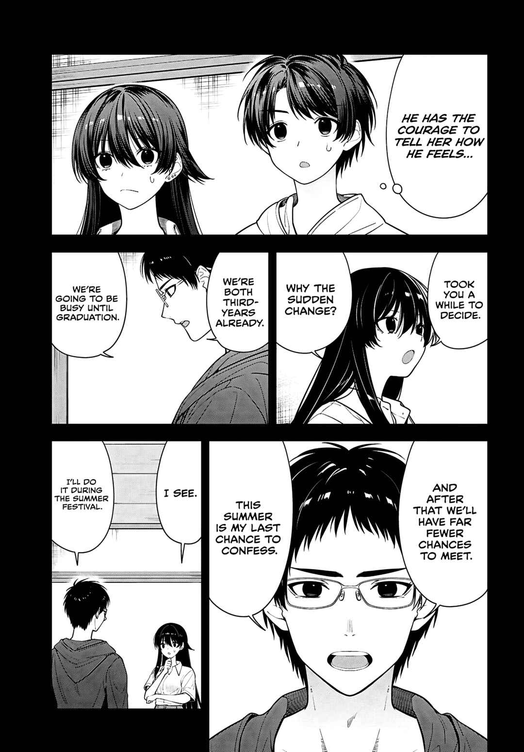 Tonari no Seki no Yankee Shimizu-san ga Kami wo Kuroku Sometekita Chapter 16 - Page 9