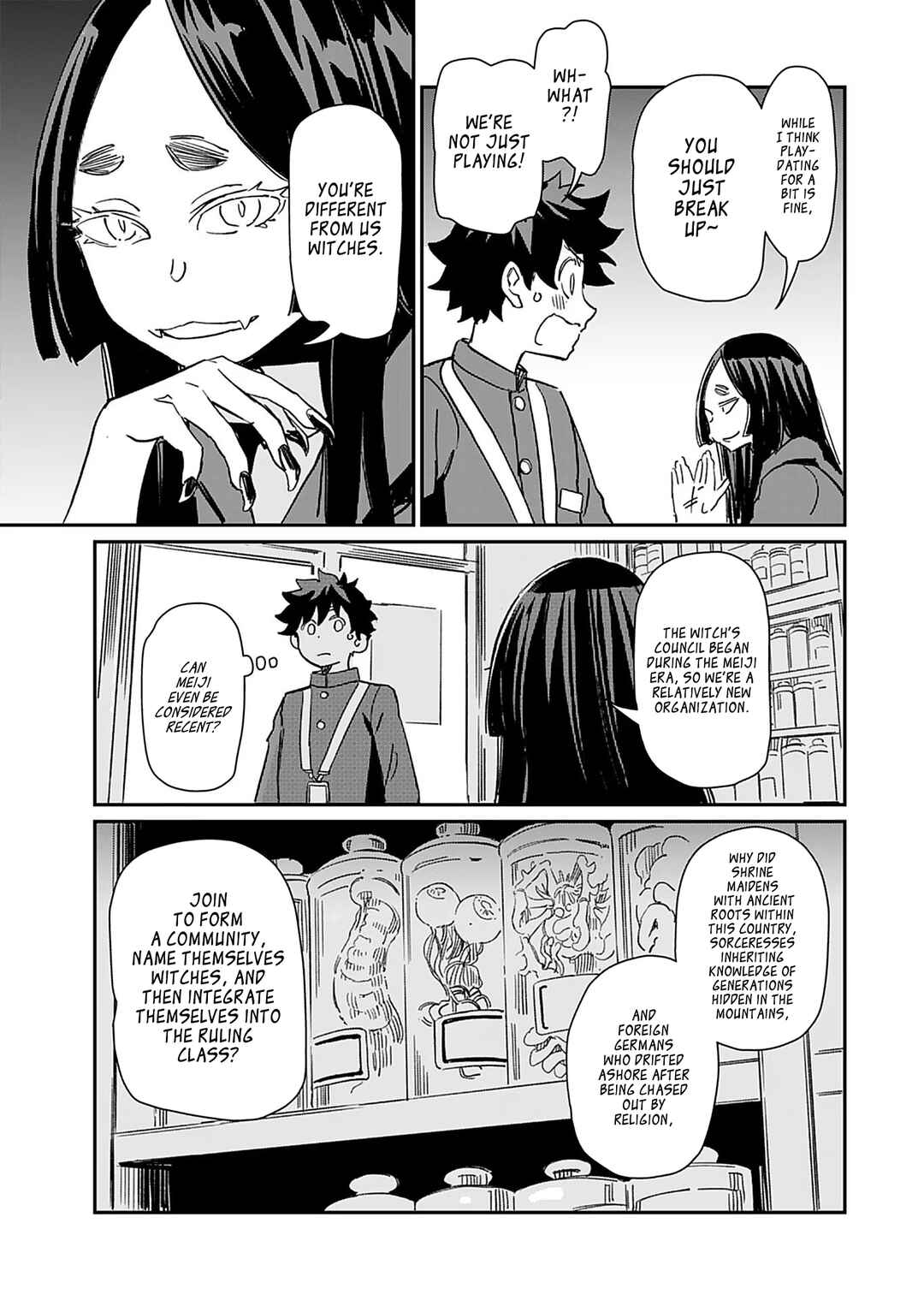 Obokoi Majo wa Majiwaritai! Chapter 34 - Page 17