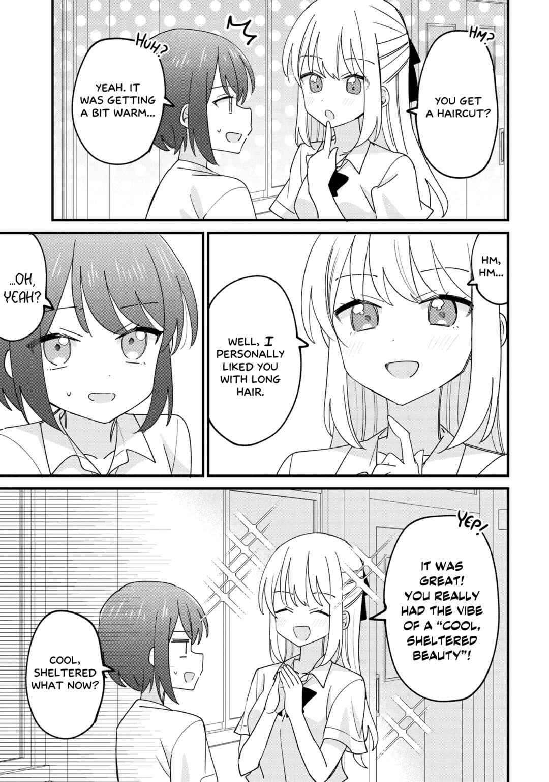 Kao dake yoi Classmate ga, Yatara to Guigui Kuru Yuri no Hanashi. Chapter 1 - Page 10