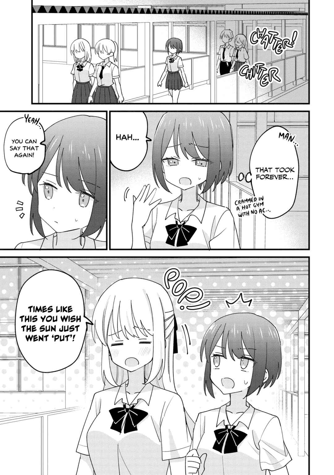 Kao dake yoi Classmate ga, Yatara to Guigui Kuru Yuri no Hanashi. Chapter 1 - Page 12