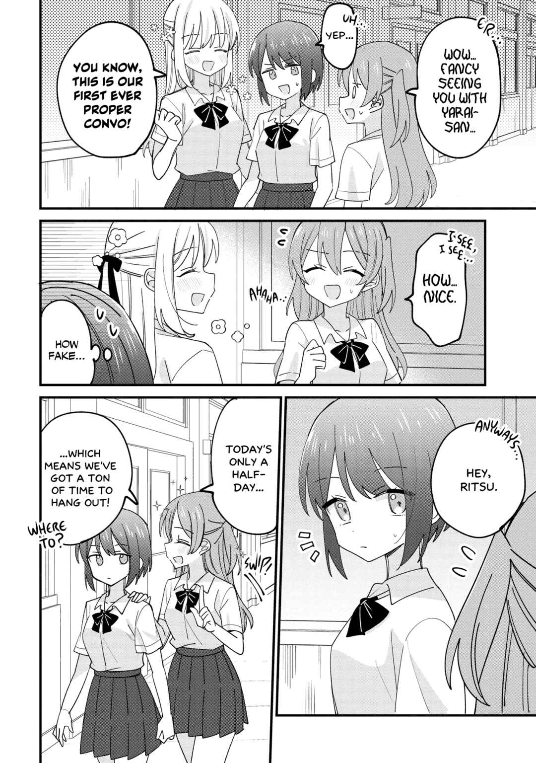 Kao dake yoi Classmate ga, Yatara to Guigui Kuru Yuri no Hanashi. Chapter 1 - Page 15