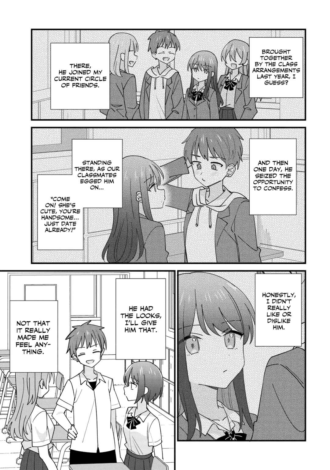 Kao dake yoi Classmate ga, Yatara to Guigui Kuru Yuri no Hanashi. Chapter 1 - Page 6