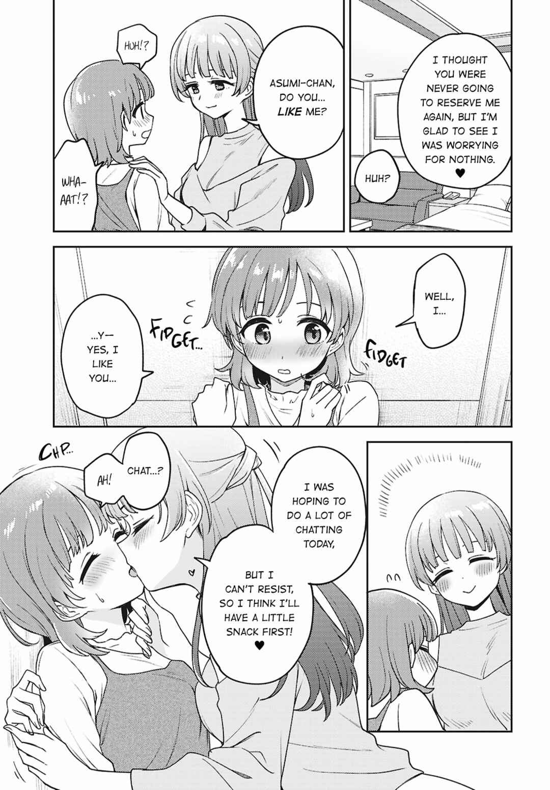 Asumi-chan wa Les Fuuzoku ni Kyoumi ga Arimasu! Chapter 30 - Page 19
