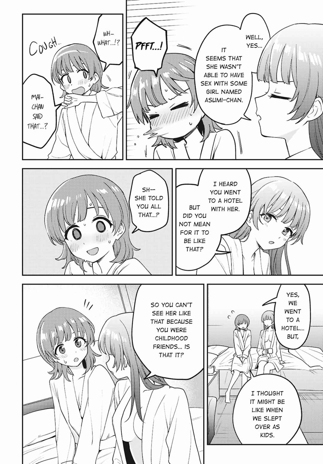 Asumi-chan wa Les Fuuzoku ni Kyoumi ga Arimasu! Chapter 30 - Page 22